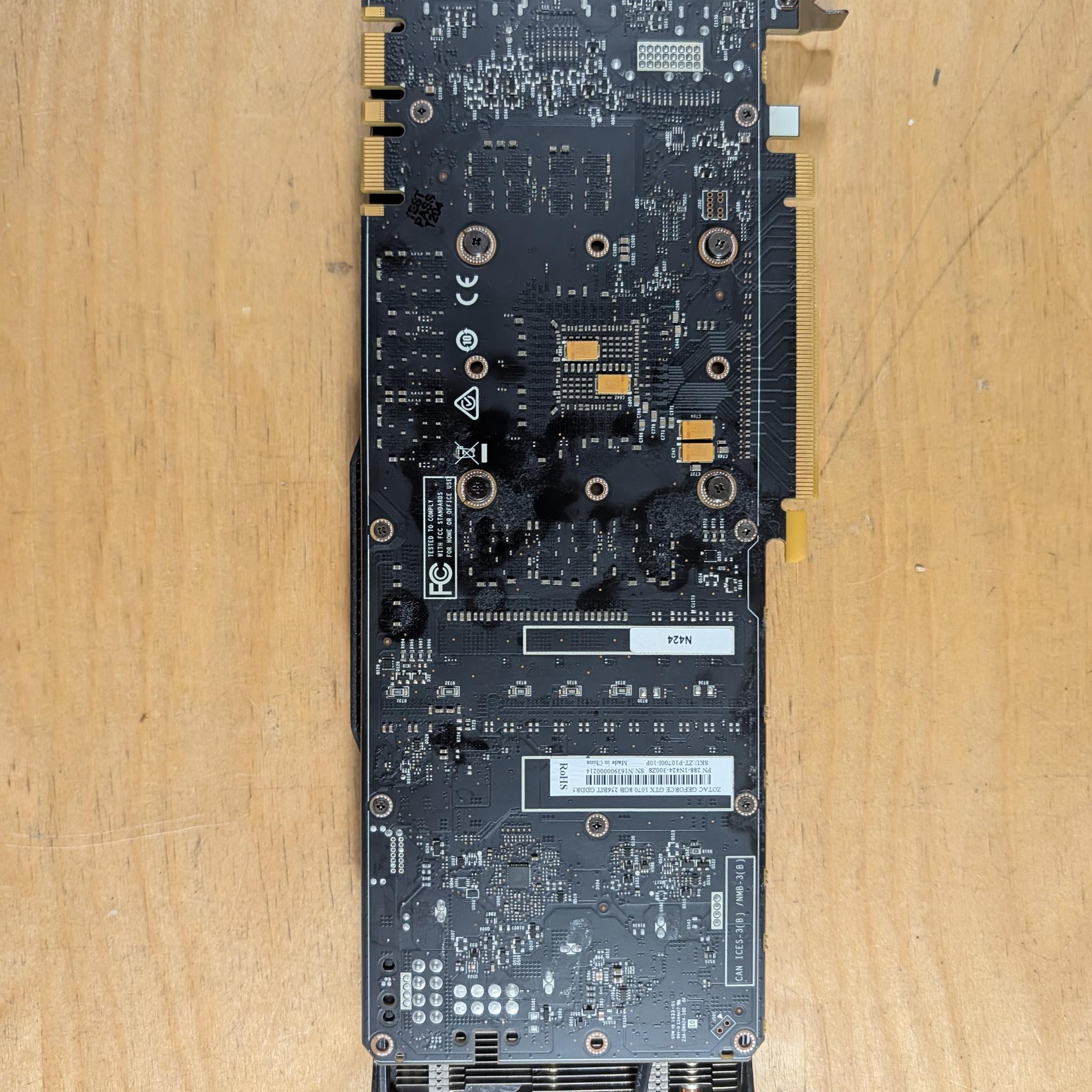 Zotac Nvidia GTX 1070 8GB