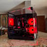Black Gaming PC | RX 6600XT 8GB | INTEL 7-8700 | 16GB RAM | 500GB NVME SSD | Wi-Fi + Bluetooth Pcie
