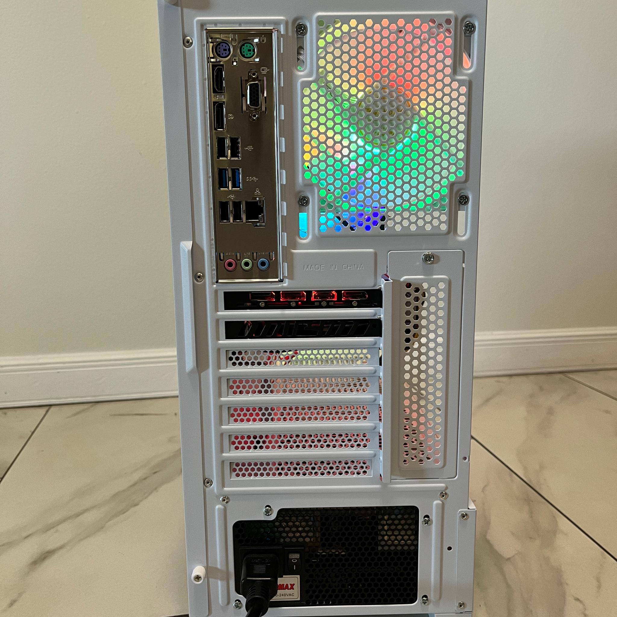 AMD RX 6600 XT, Intel Core i5-11400f, 16GB RAM, 1TB SSD, High FPS Gaming PC w/ Wi-Fi & BT