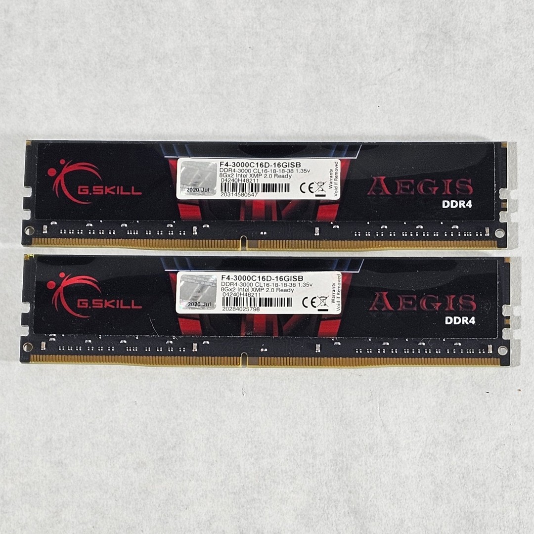 16GB DDR4 (2x8GB) 615 3000MT/s G.Skill AEGIS | Jawa