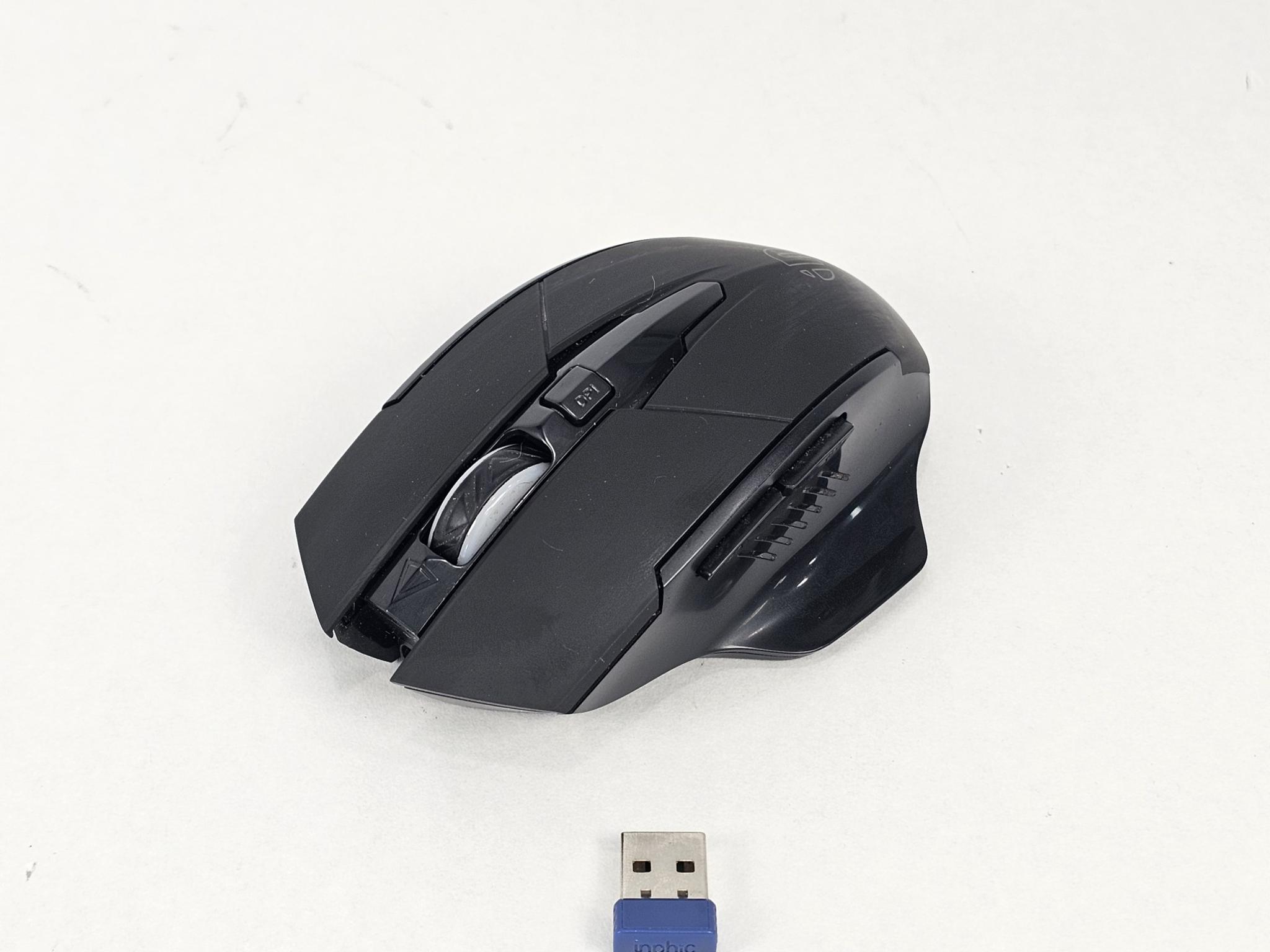 Inphic PM6 Wireless Mouse - Black
