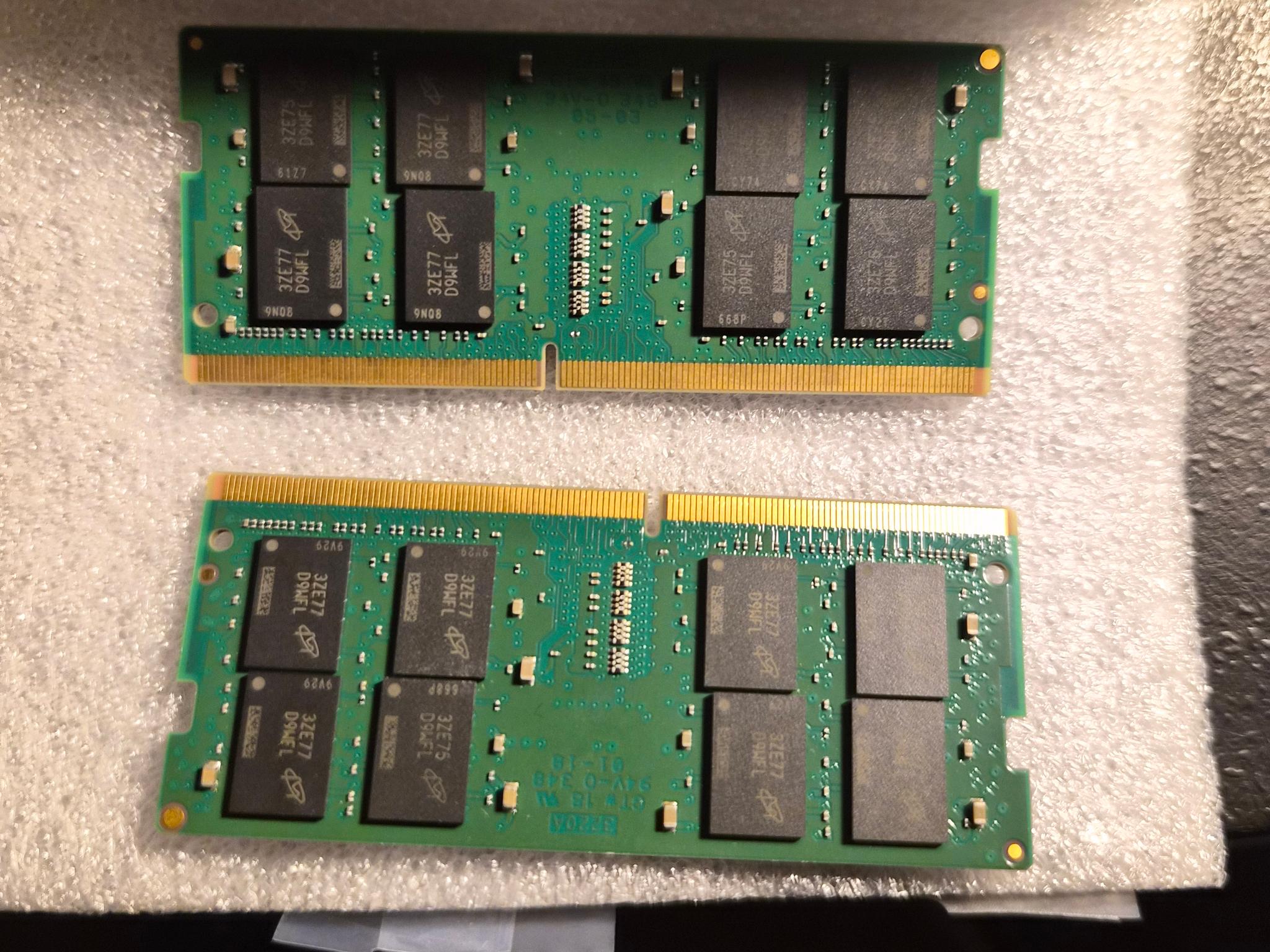 Crucial 32 GB (2 x 16 GB) DDR4-3200