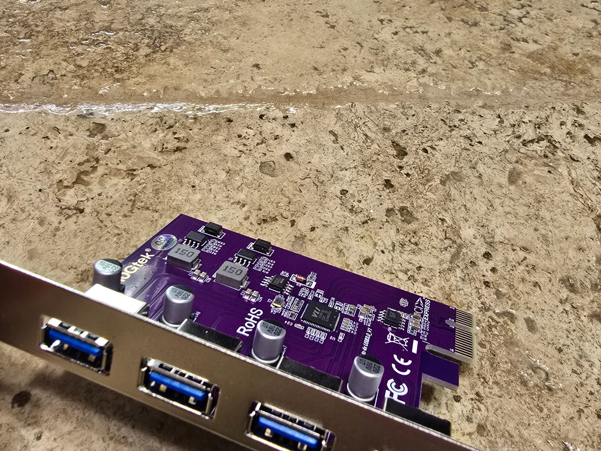 4 Ports Superspeed 5Gbps USB 3.0 PCI Express Expansion Card
