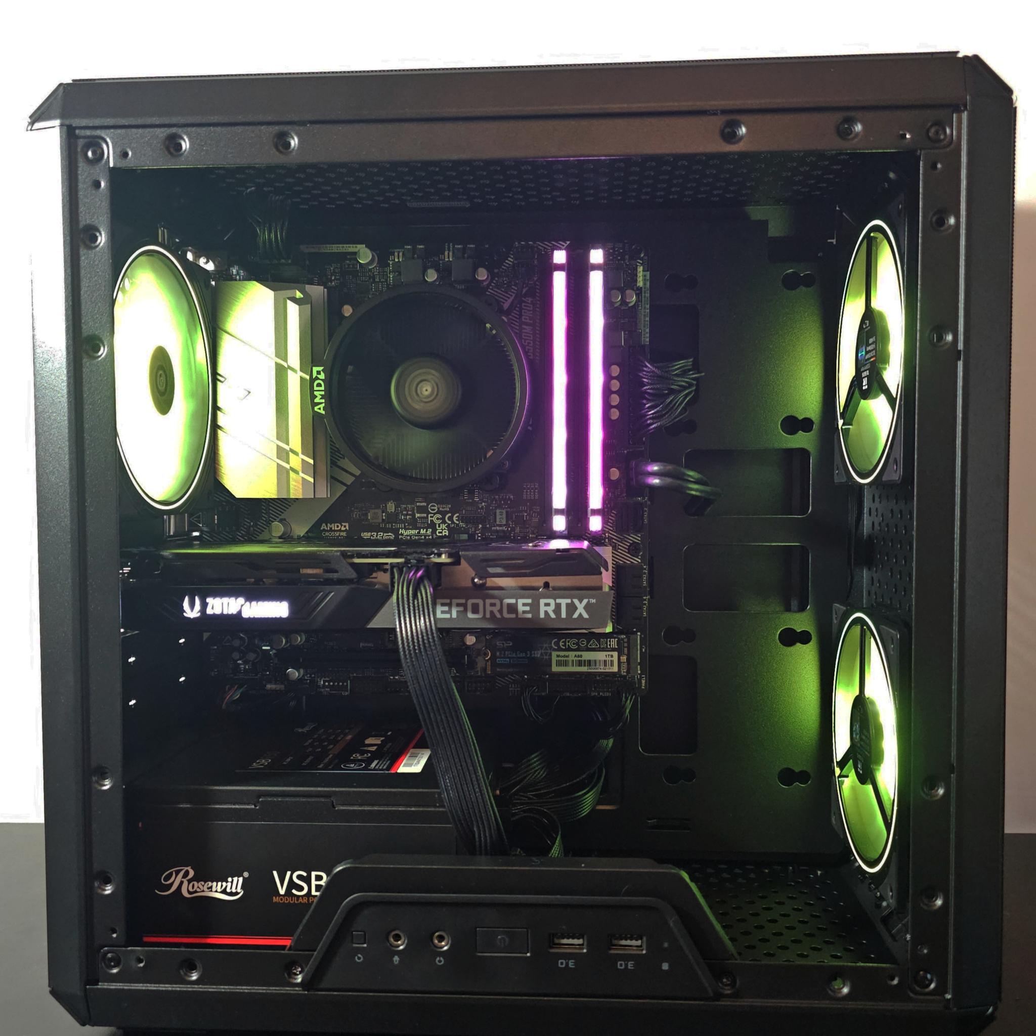 RTX 3060-ti / Ryzen 5 3600 / 16GB DDR4 / 1TB SSD / 1080p "Box"