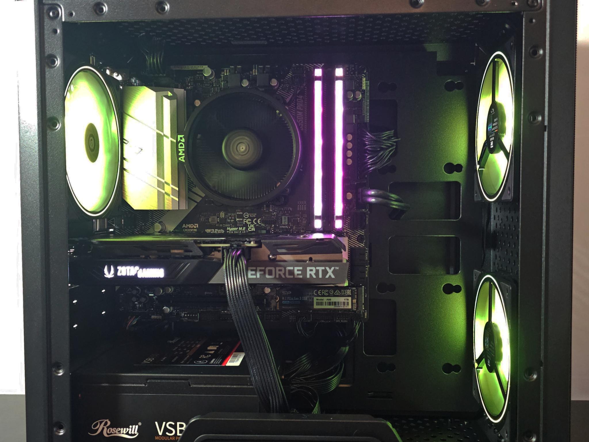 RTX 3060-ti / Ryzen 5 3600 / 16GB DDR4 / 1TB SSD / 1080p "Box"