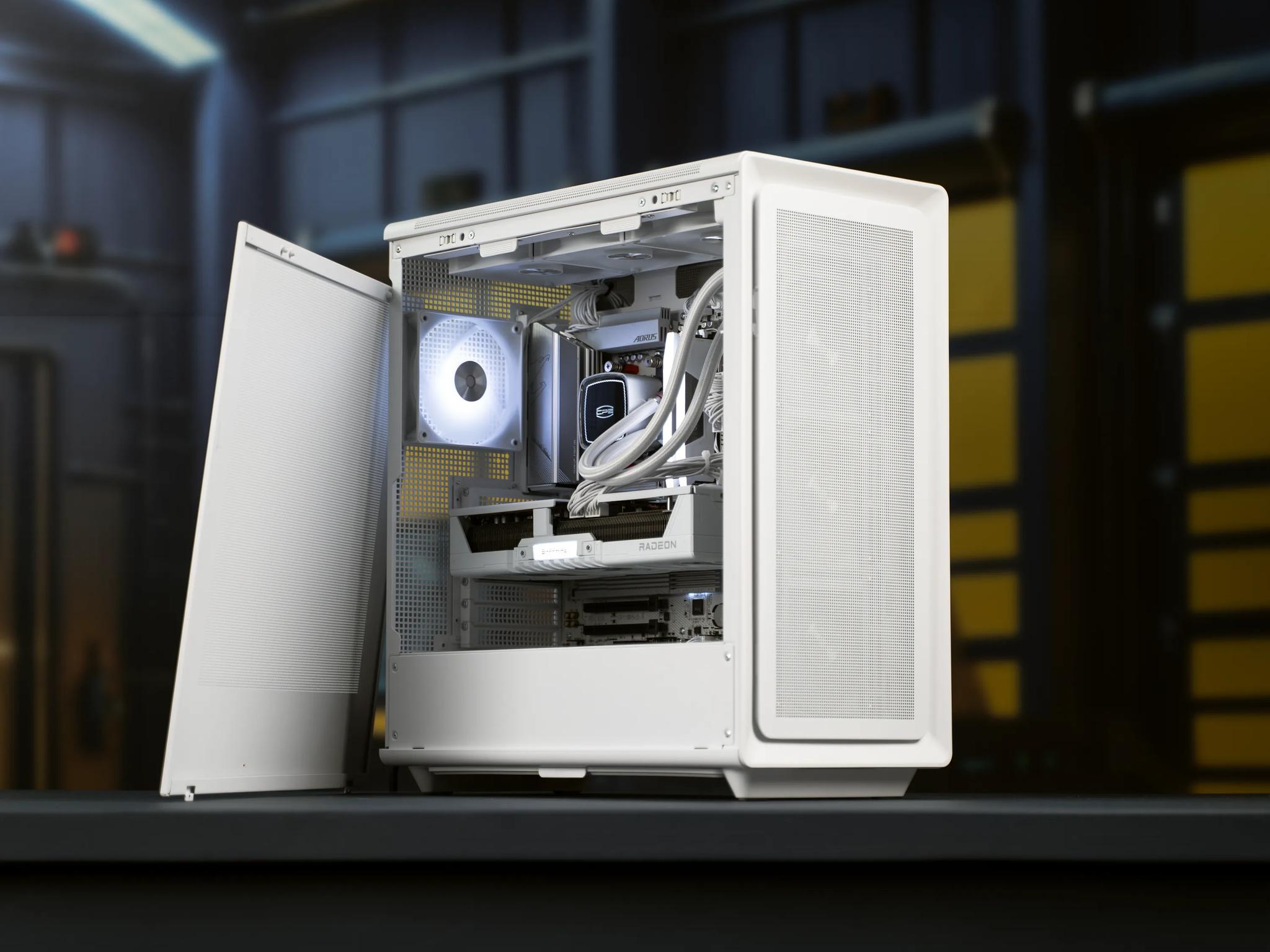 “Fractus.Astra ” RX 9070 Ryzen 7 9700X 32GB Windows 11 2TB Gaming PC Powerhouse