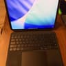 iPad pro 13 inch M4 with Pencil Pro and Logitech - Combo Touch for iPad Pro