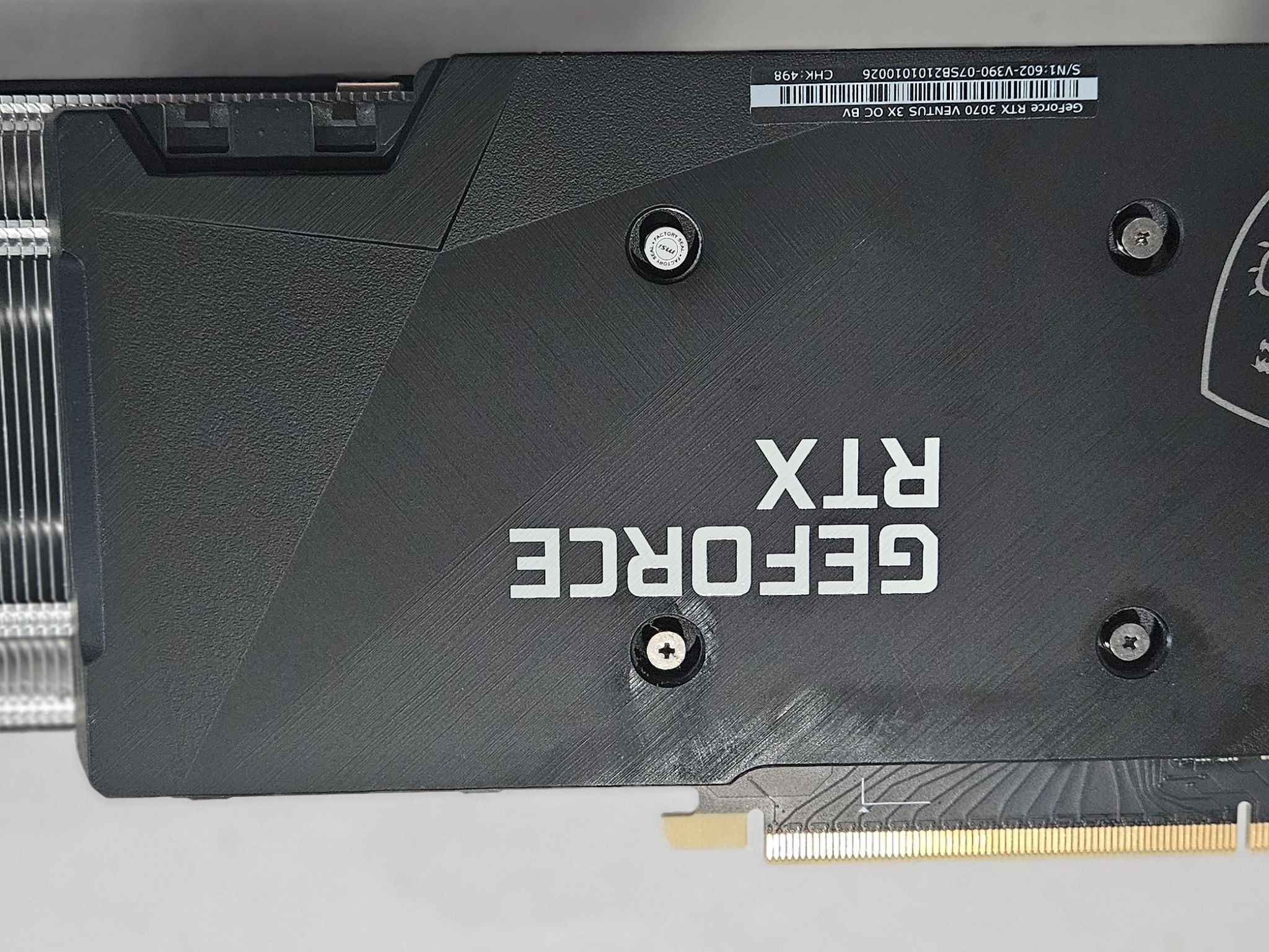 MSI GeForce RTX 3070 VENTUS 3X OC