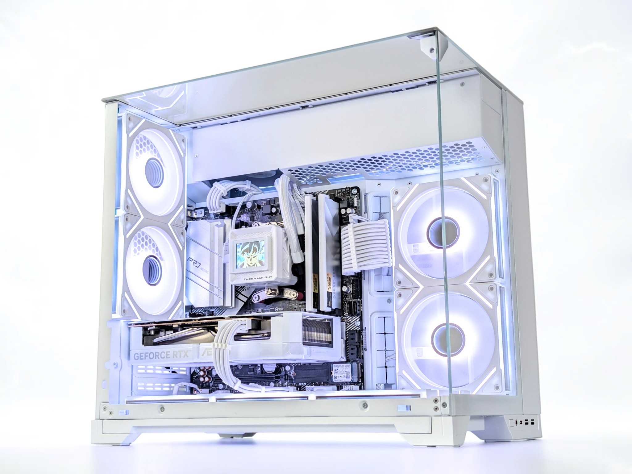 🤍 Nvidia RTX 4070 Super 12GB GDDR6X⚪ AMD Ryzen 7 5800X 8 core⚪ 32GB DDR4⚪ 1TB SSD