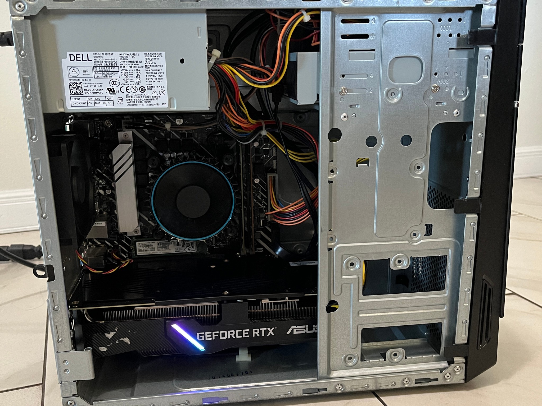 NVIDIA RTX 2070, Intel Core i3-12100, 16GB RAM, 512GB M.2 SSD - Sleeper Gaming PC w/ Wi-Fi & BT