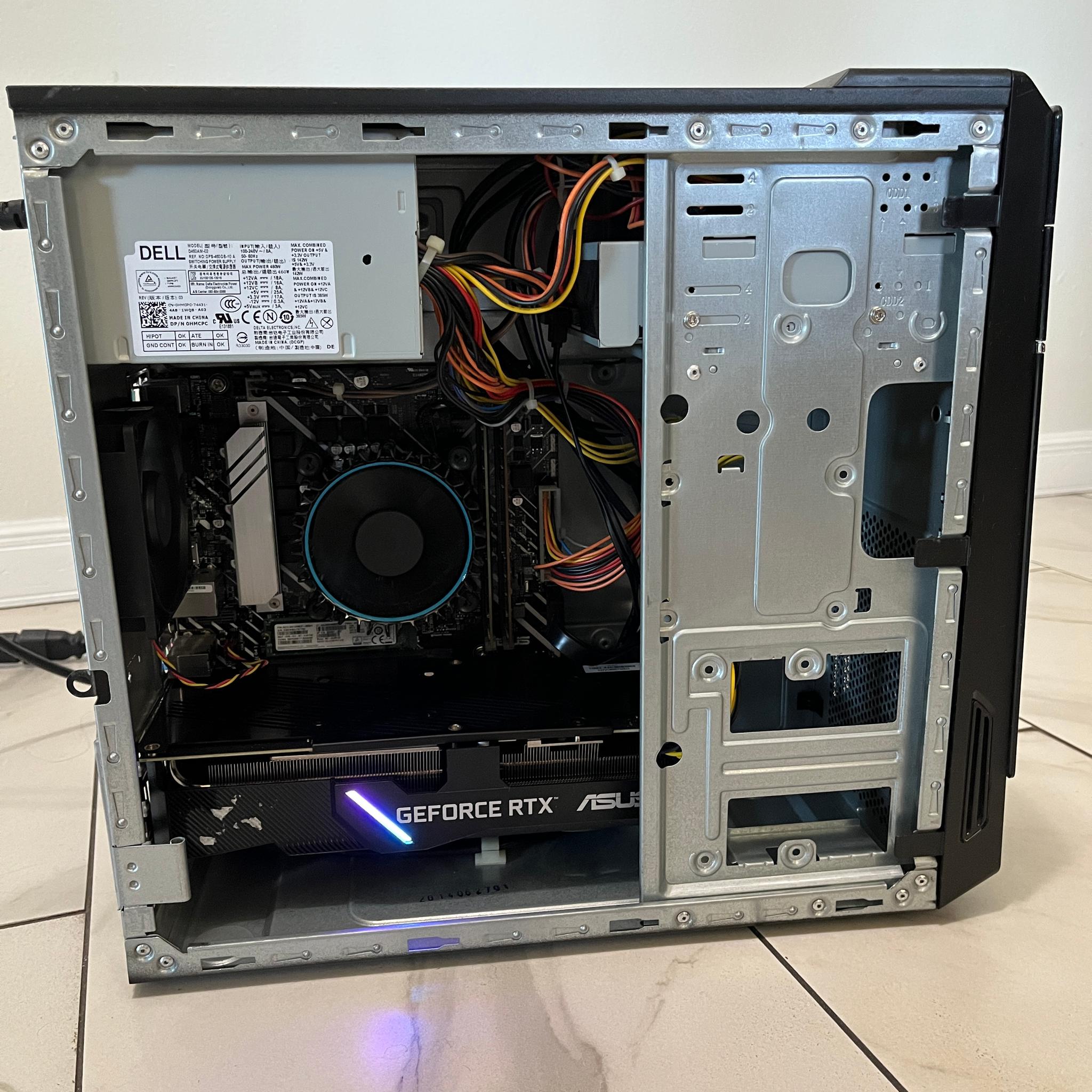 NVIDIA RTX 2070, Intel Core i3-12100, 16GB RAM, 512GB M.2 SSD - Sleeper Gaming PC w/ Wi-Fi & BT