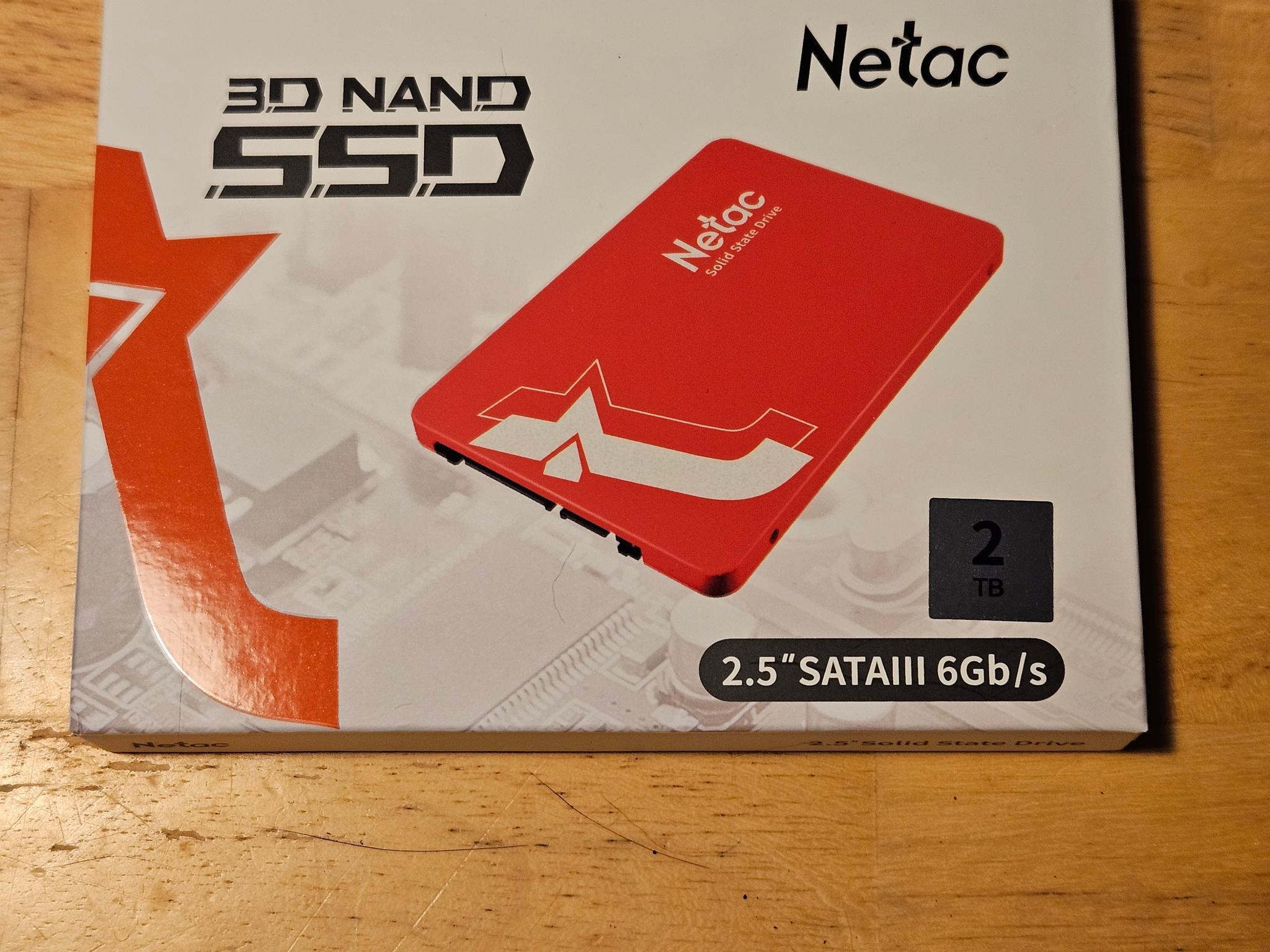 Netac 2TB Sata III SSD
