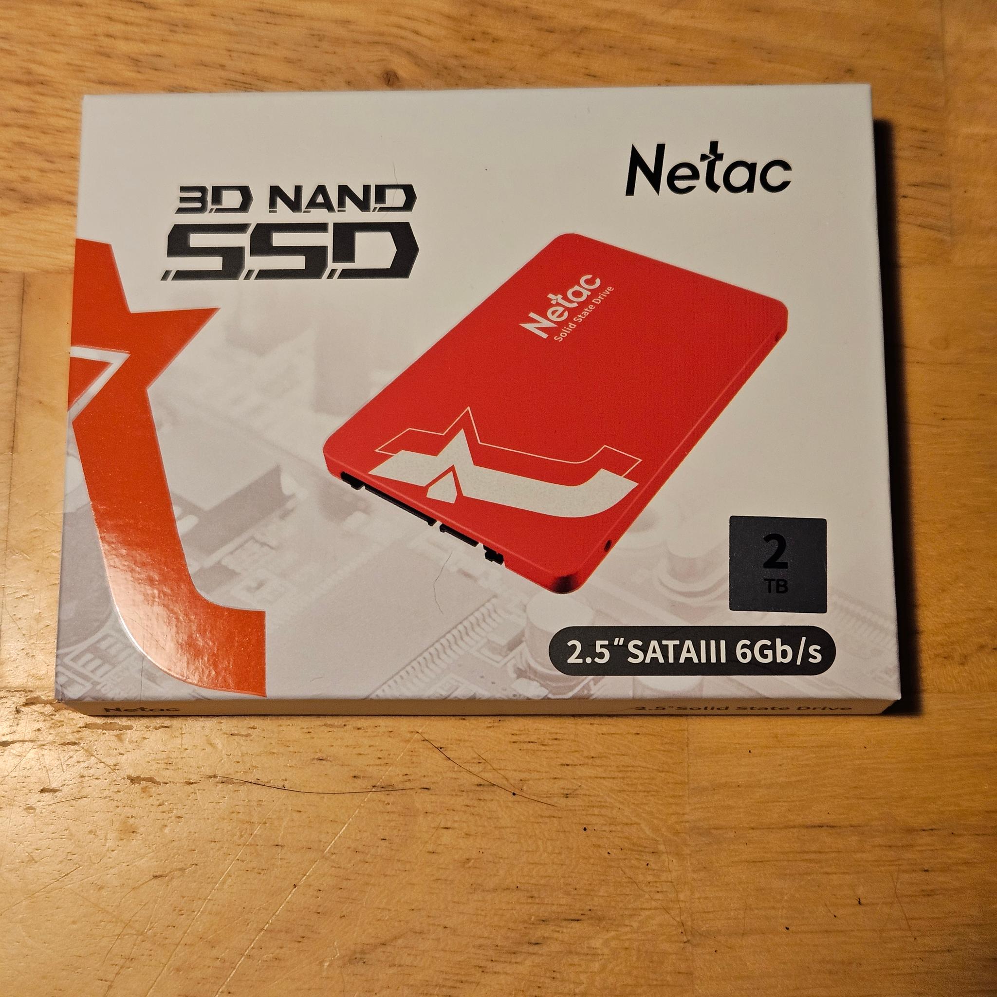 Netac 2TB Sata III SSD