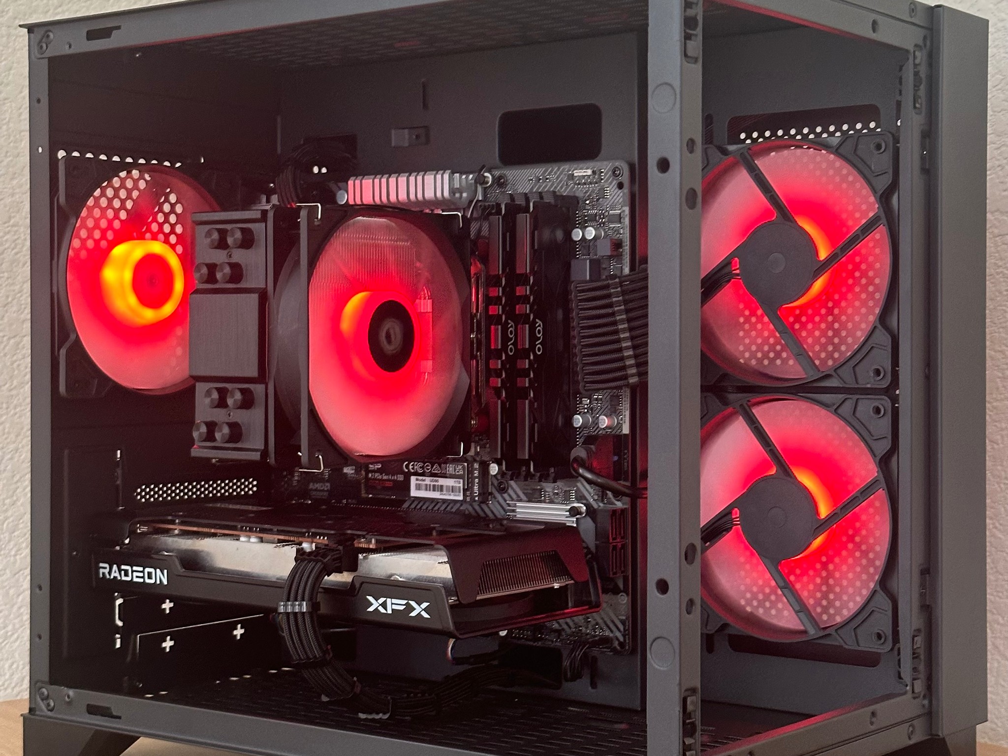 RYZEN - RADEON Mid Range Gaming PC | Ryzen 5 5500 6C/12T - Radeon RX 6600 8GB | 1TB M.2 SSD Gen 4.0