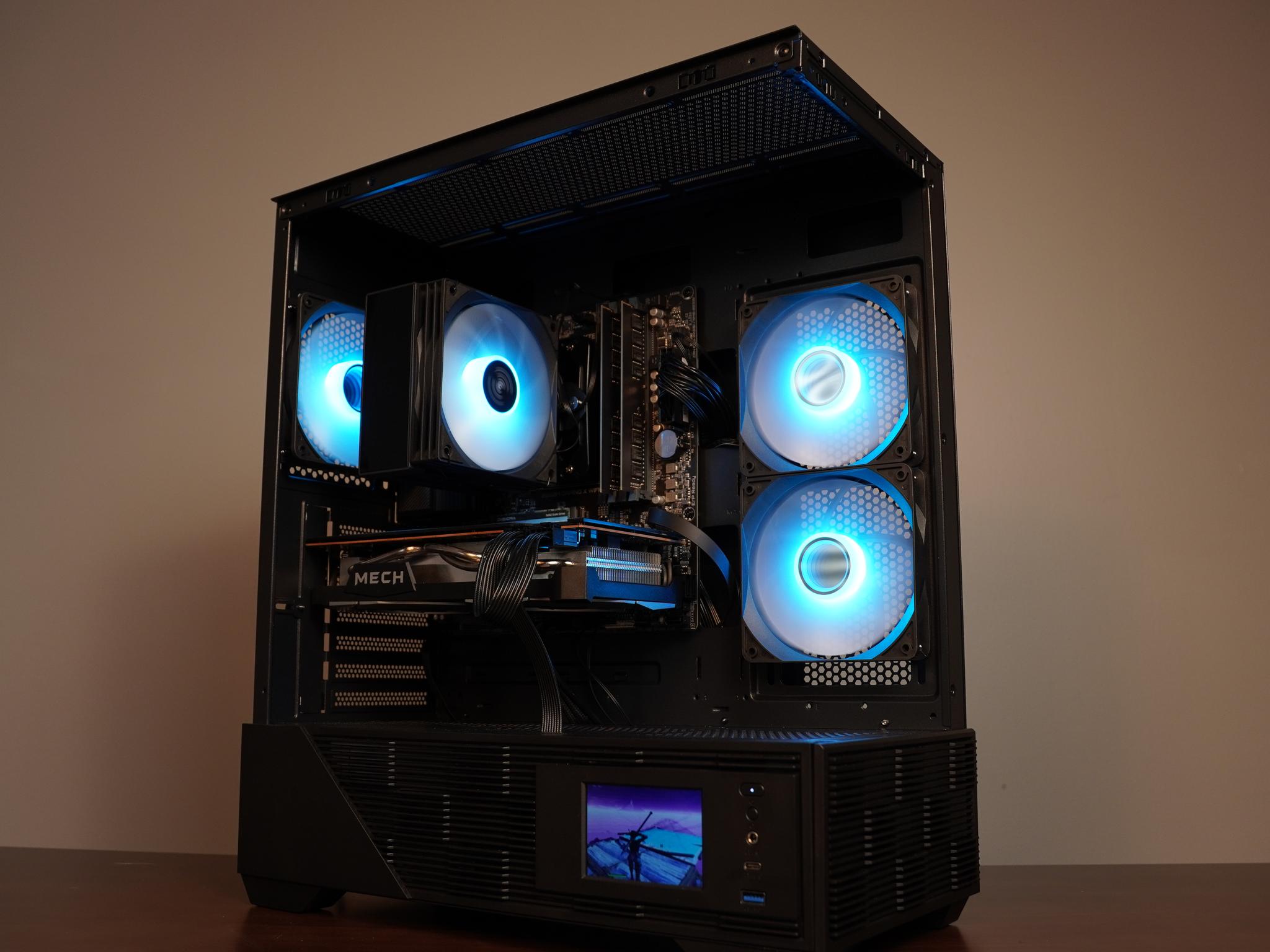🖤 STEALTH 🖤 1440p/1080p GAMING MACHINE 🧡RX 6700 XT 12GB🧡 Ryzen 5 5600 | 32GB | WIN 11 | WIFI