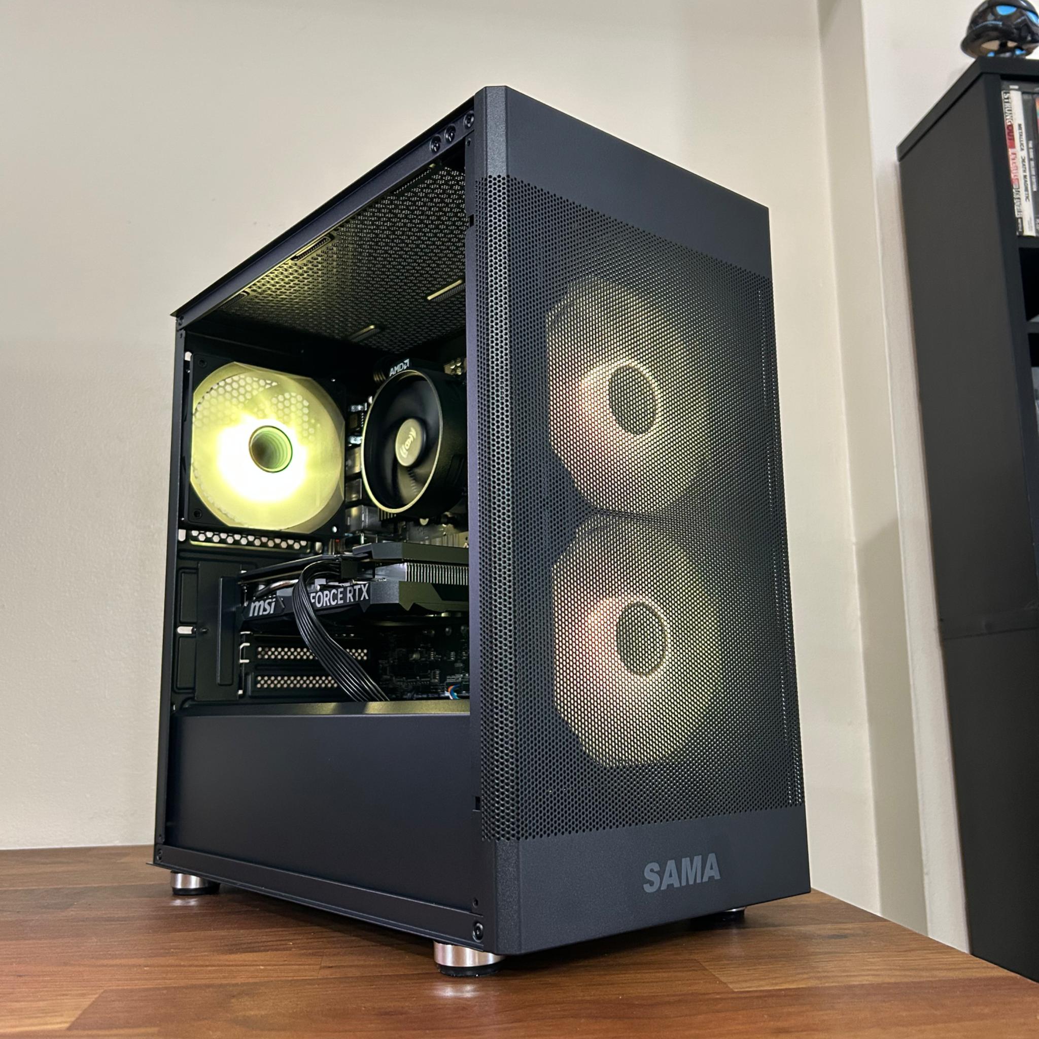 RTX 4060 | Ryzen 5 5500 | 1TB SSD | 16GB DDR4 | The Sentry RTX