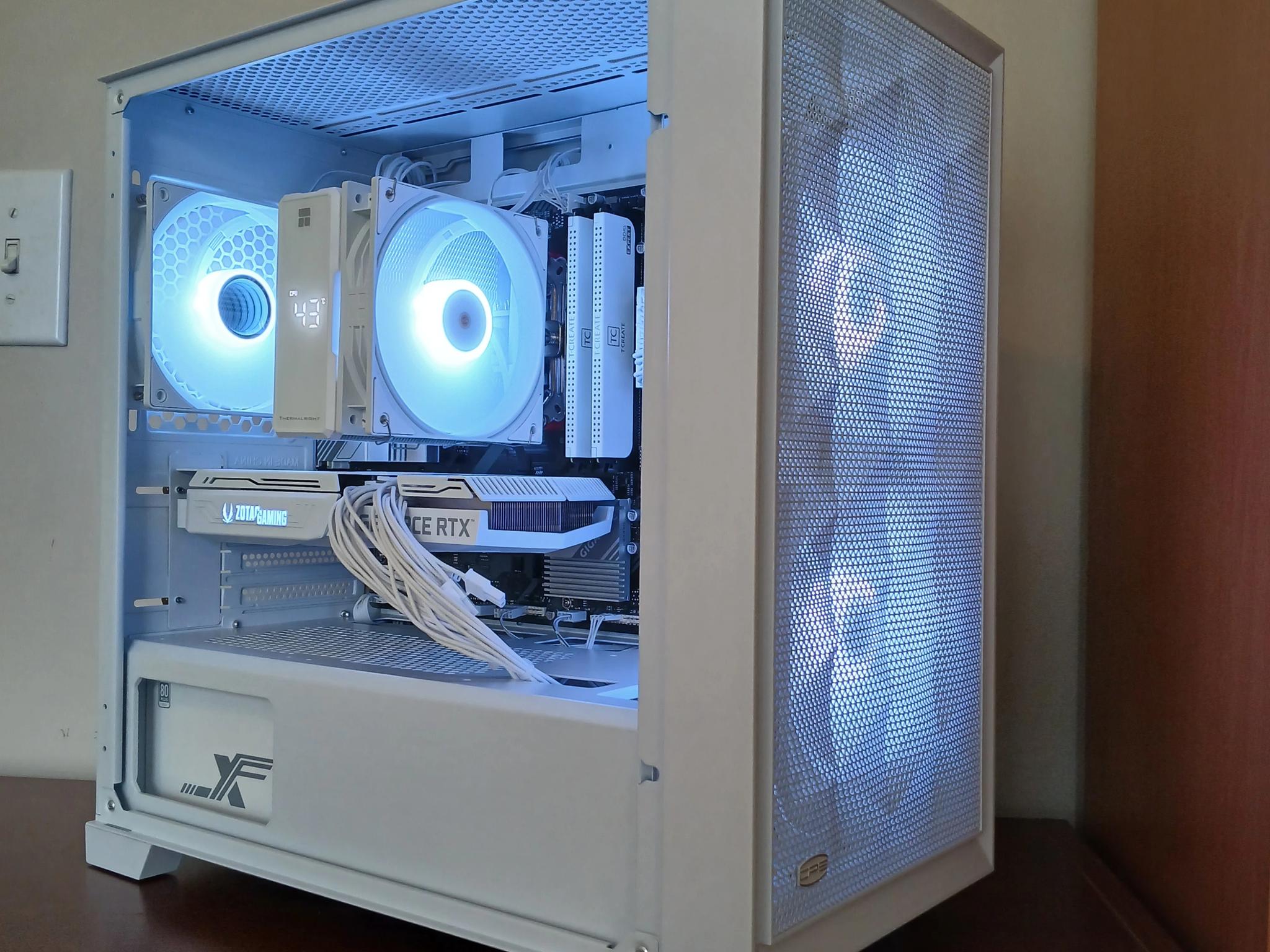 All-White AM5 | RTX 3070 | Ryzen 5 7500F | 32GB RAM