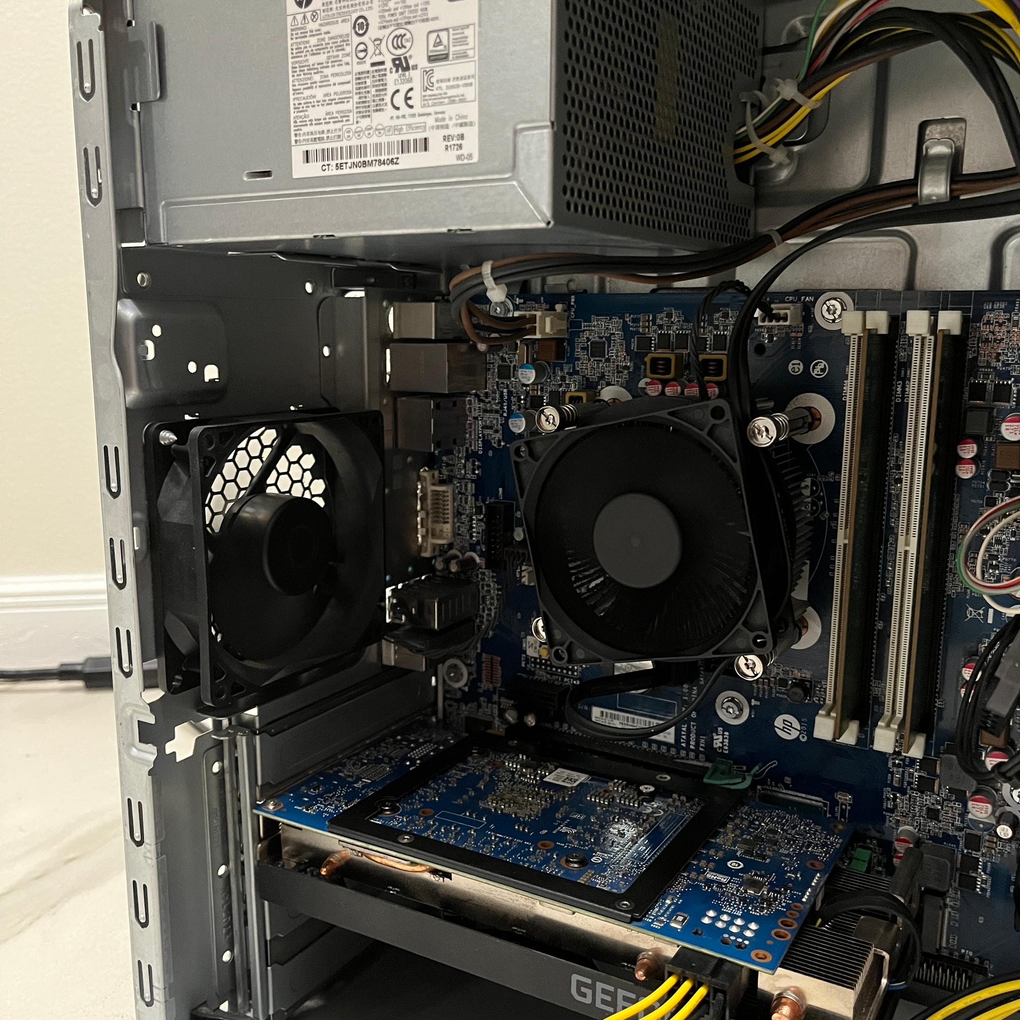 NVIDIA RTX 2070, Intel i7-6700, 16GB RAM, 750GB Storage - HP Z240 Gaming PC w/Wi-Fi & BT