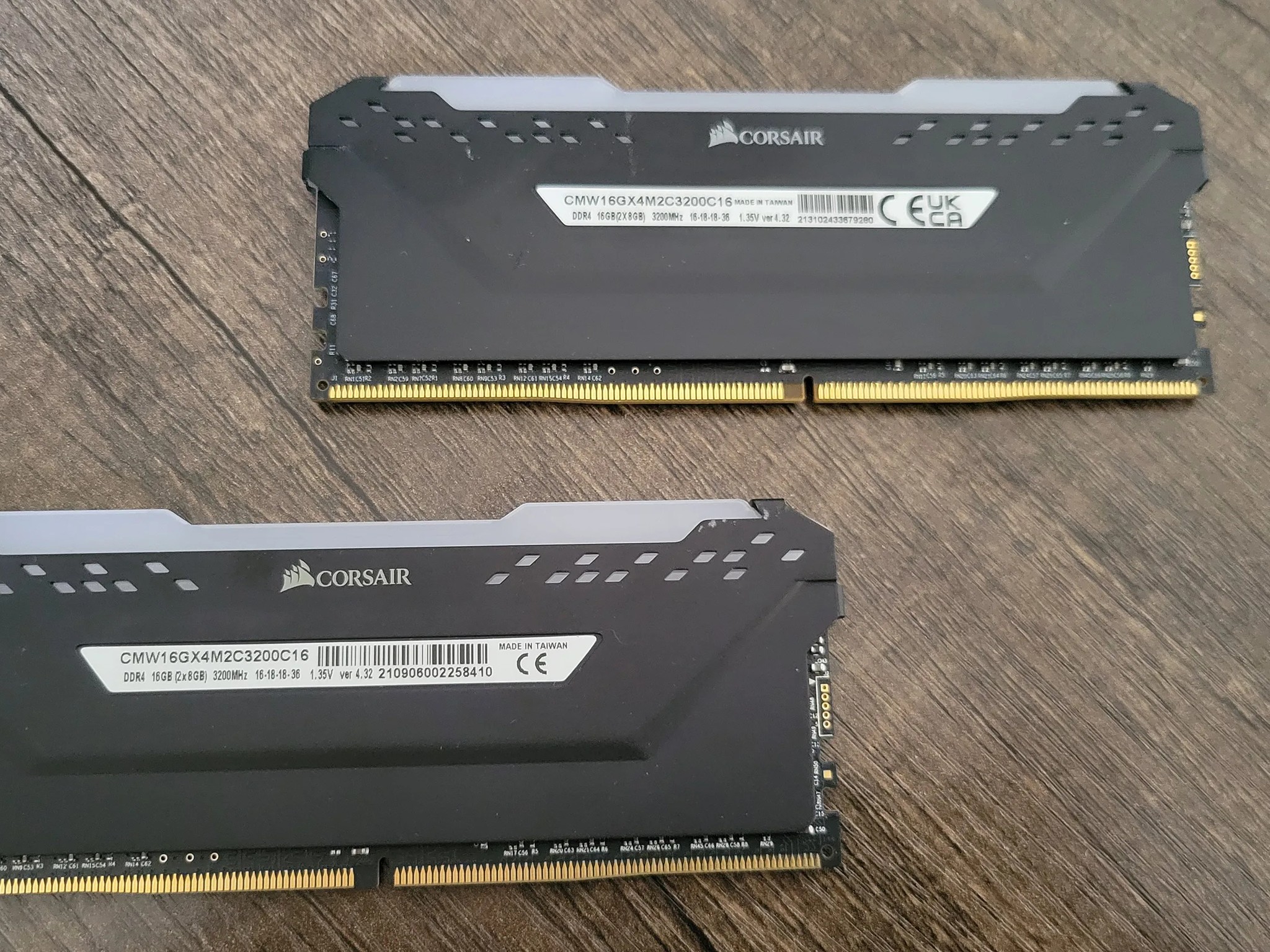 Another Corsair vengeance RGB Pro 16GB (2 x 8GB) DDR4 3200 (PC4 25600) CAS latency 16, PC425600