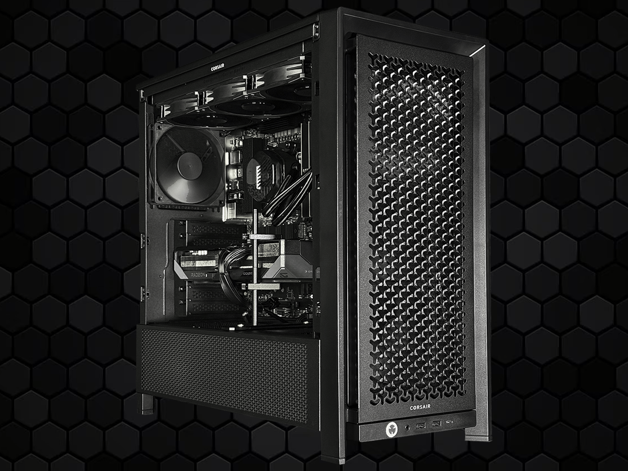 AI Workstation | 2x Radeon AI PRO R9700 64GB | Ryzen 9 9950X | 128GB DDR5 | 4TB Gen4 SSD