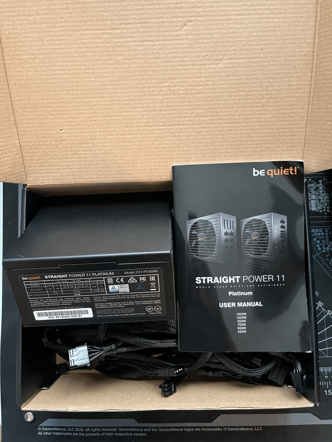 be quiet! Straight Power 11 650W 80+ Platinum - Fully modular