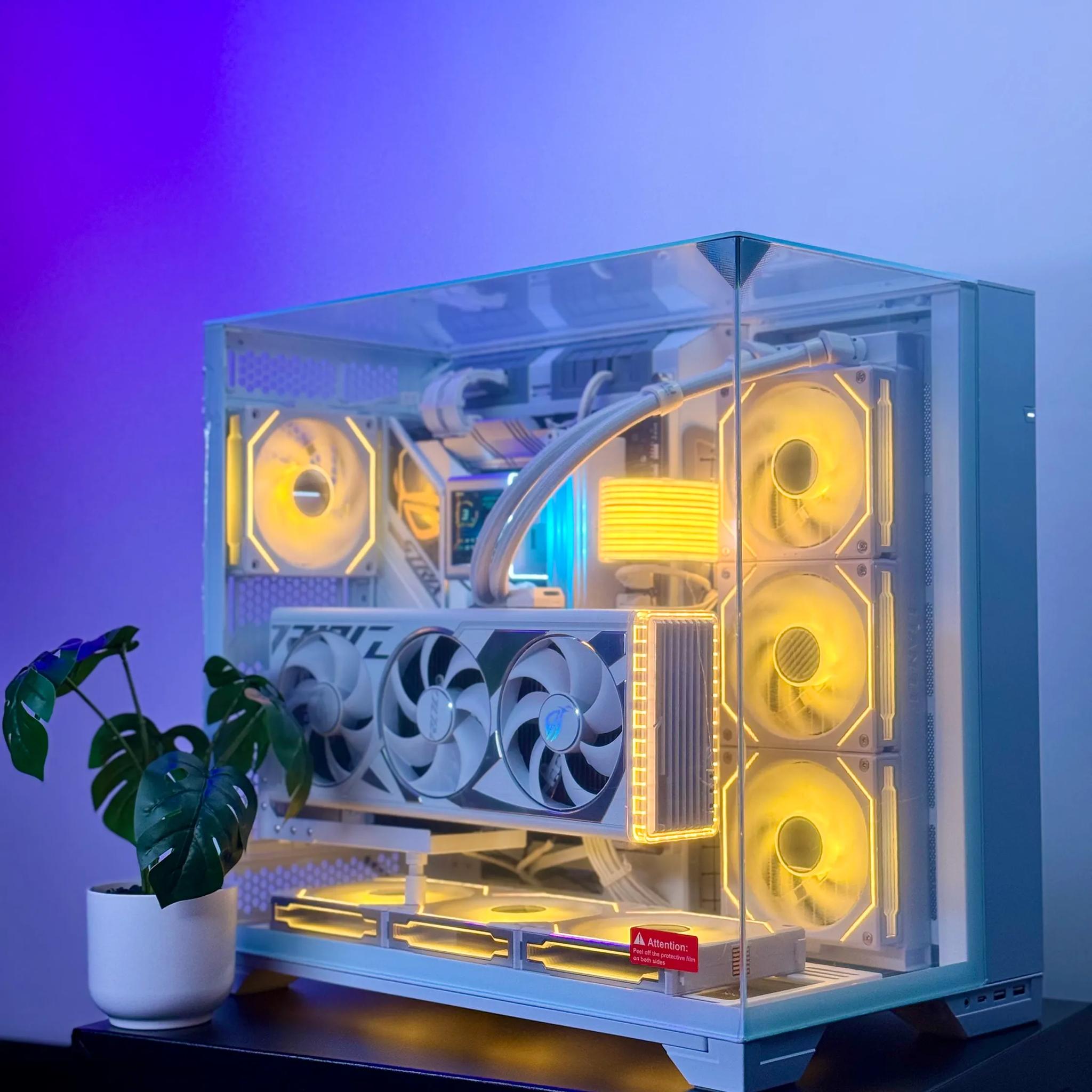 Heaven 🪽 ROG Strix 4090 OC☀️ i9-13900K 24 Cores🌙 Corsair Dominator 32GB RAM✨3TB SSD 📖 1050W WiFi7