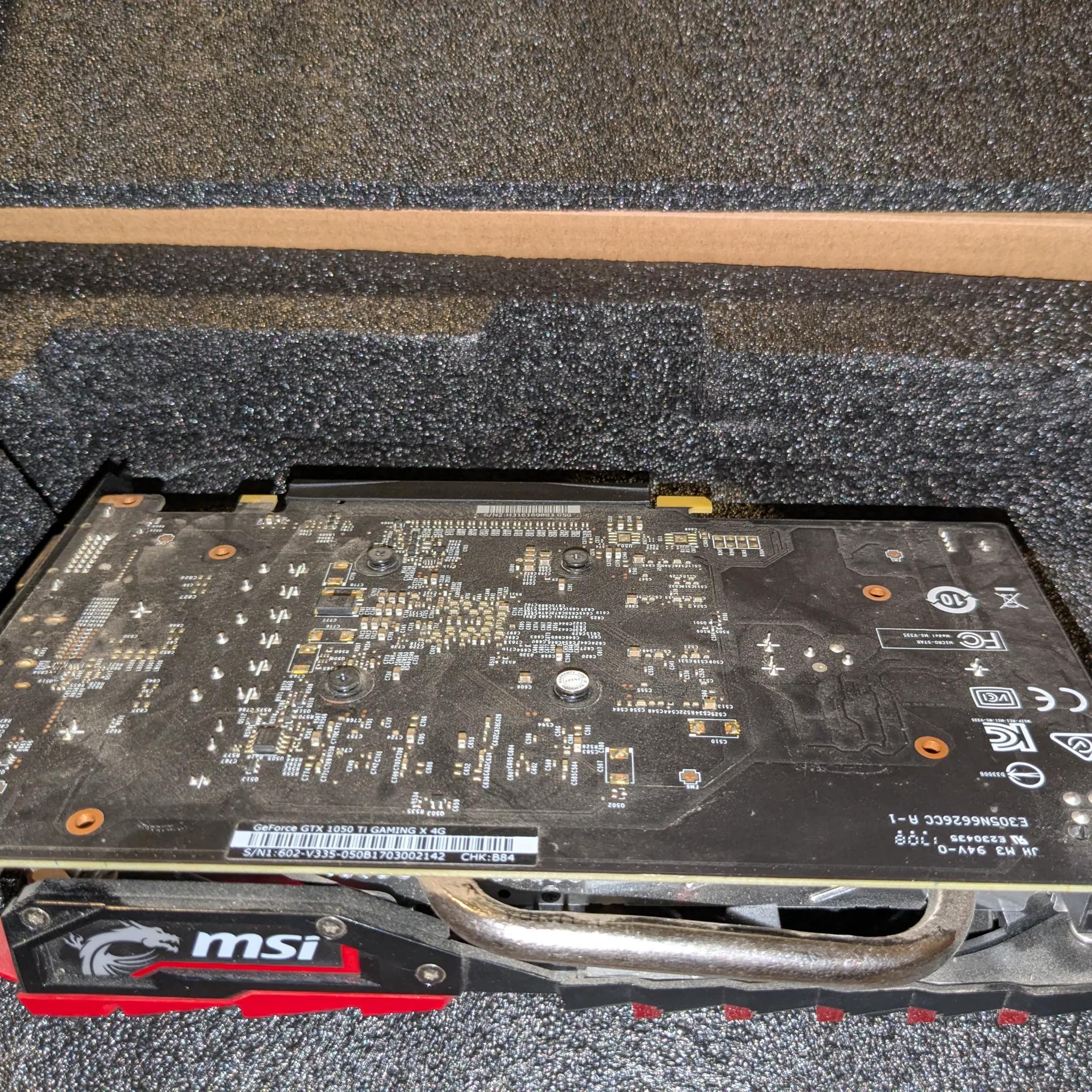 MSI GTX 1050 ti