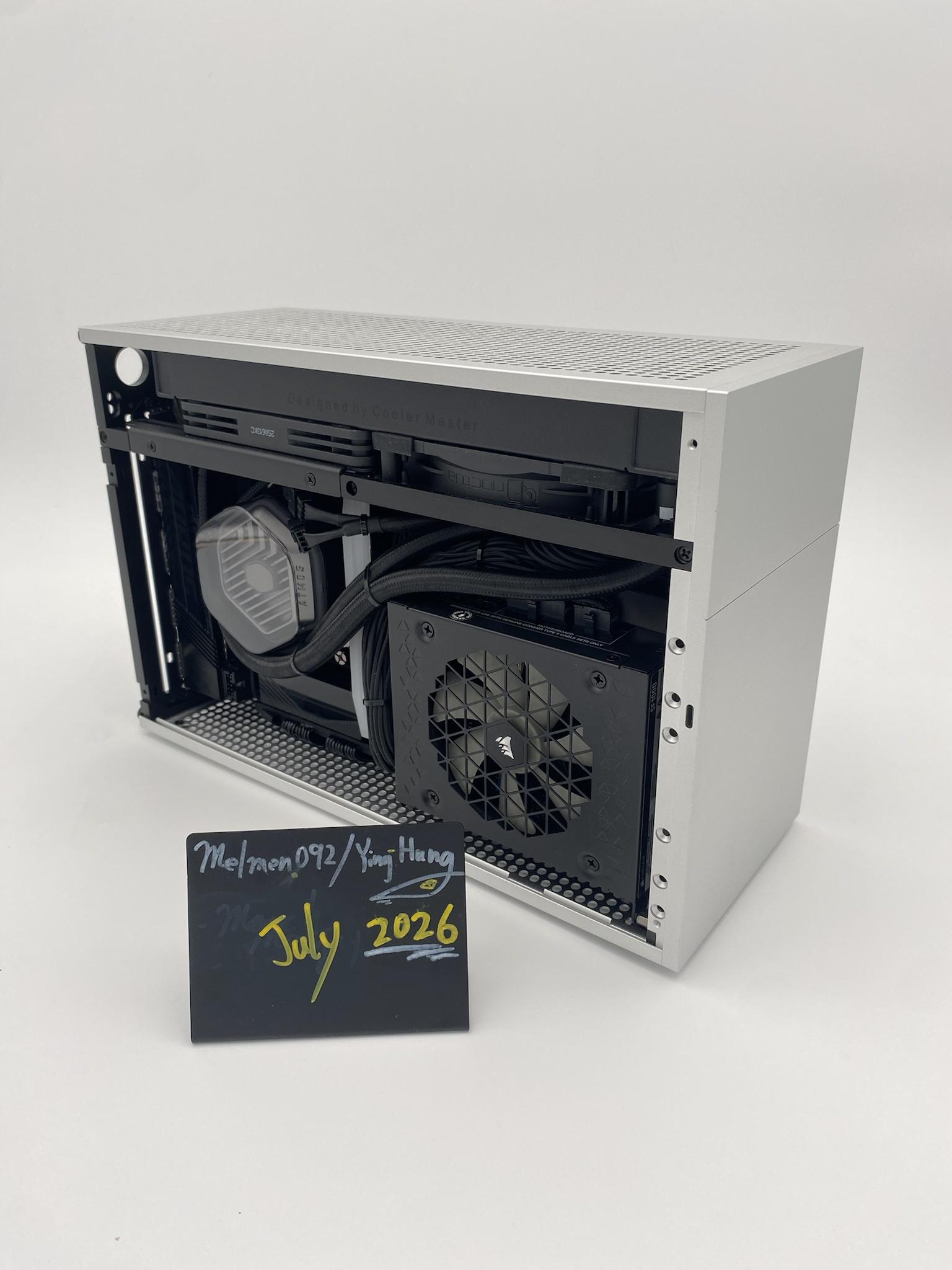 "Silver Bullet T1-5080" | 9800X3D | 5080 Founder | 32GB DDR5 | 2TB Nvme SSD |