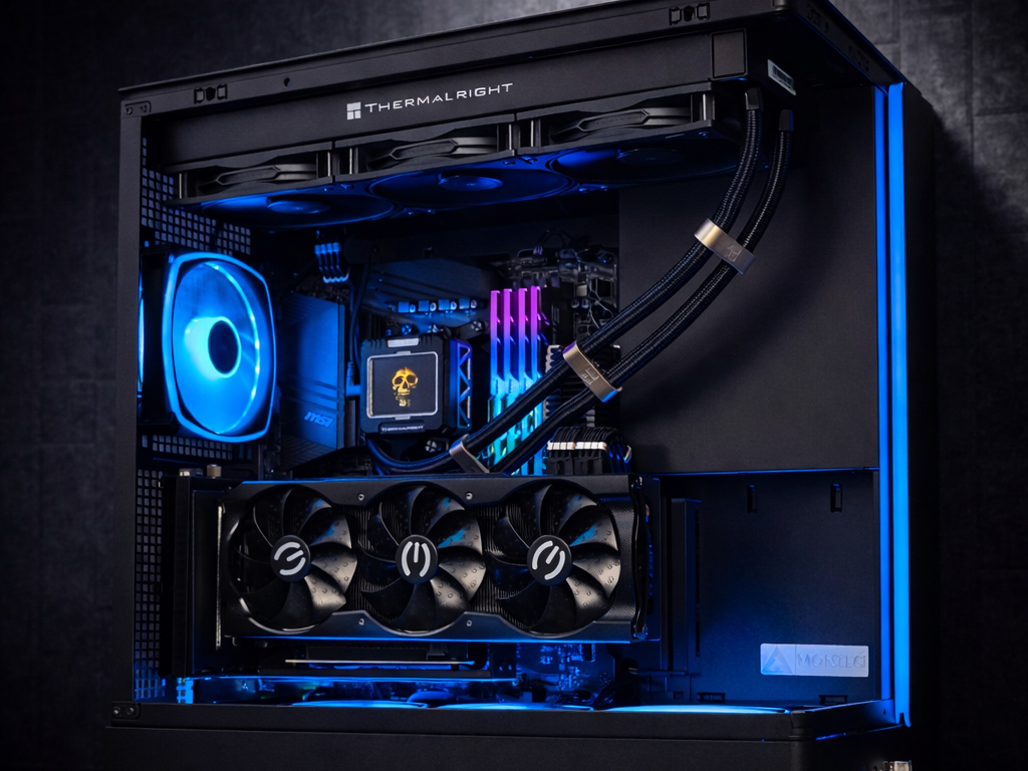 King Midas 👑| RTX 3080 | Ryzen 5600x | 32GB RAM | Custom Gold Parts
