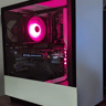 Solid Entry Level Gaming PC: i5-11400F, GTX 1080, 16GB RAM, Black White & Silver, RGB