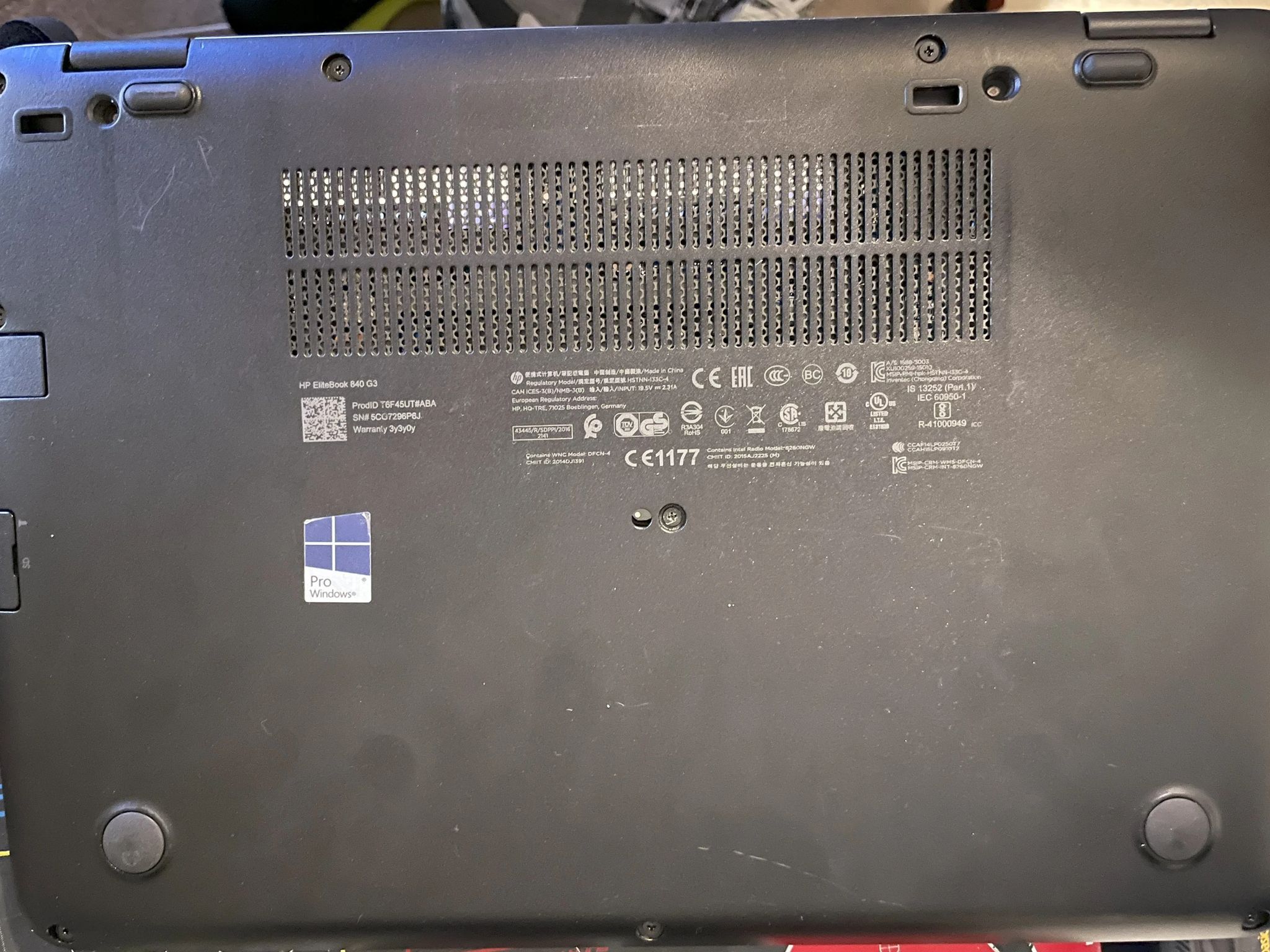 HP Elitebook 840 G3! Loaded! 32GB RAM, 1TB NVME SSD!