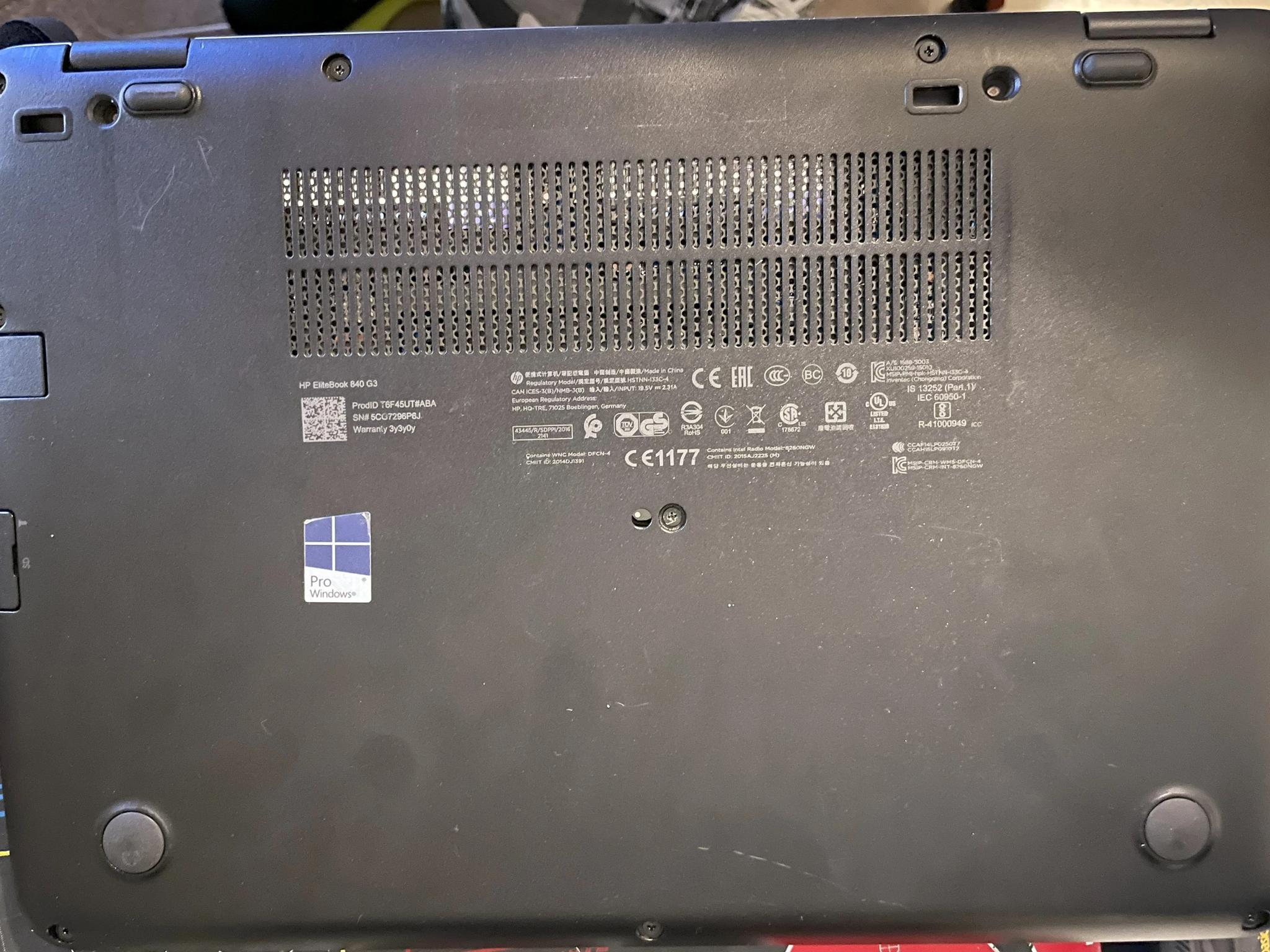 HP Elitebook 840 G3! Loaded! 32GB RAM, 1TB NVME SSD!