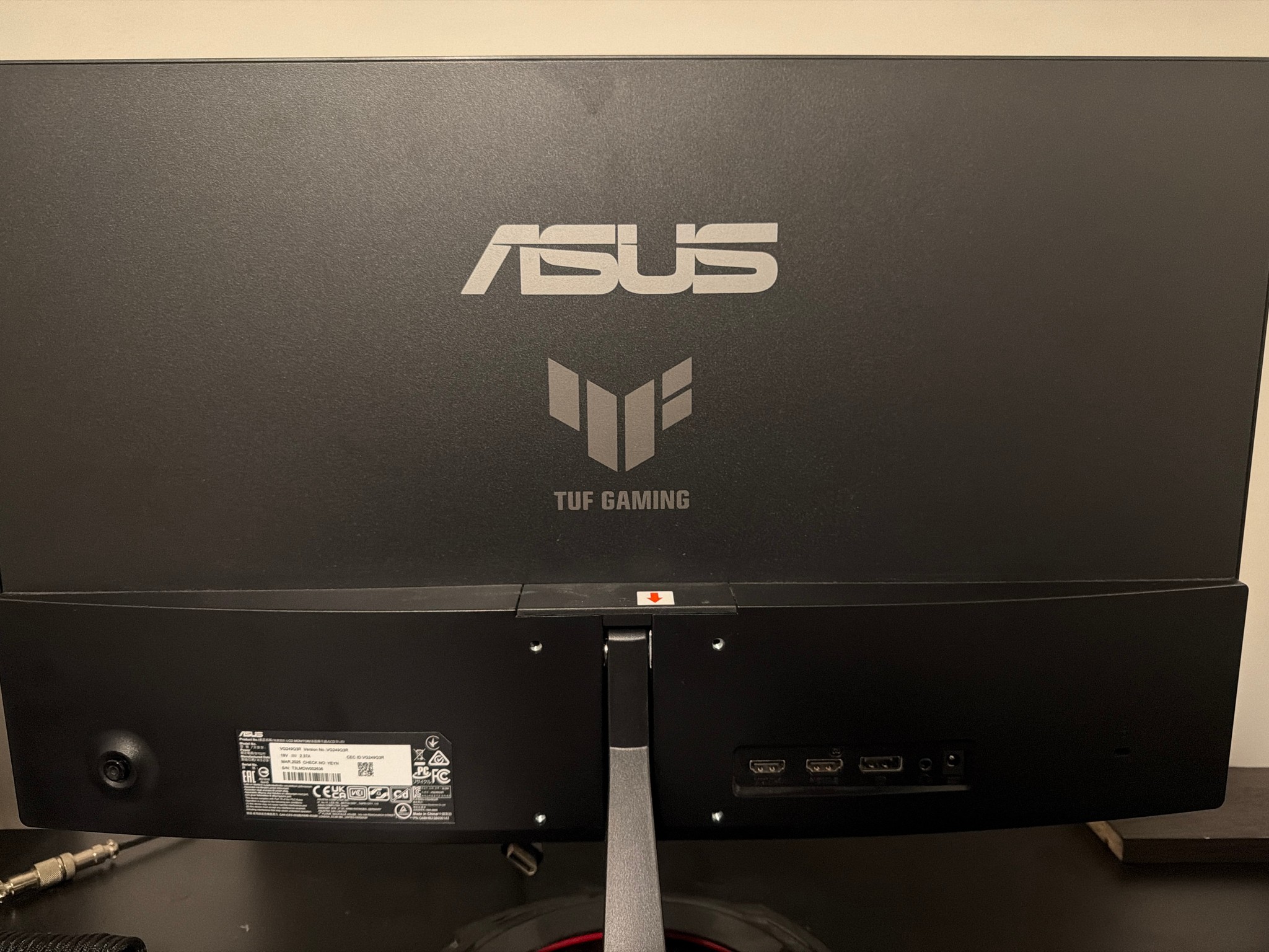 ASUS TUF GAMING MONITOR VG249Q3R 180HZ