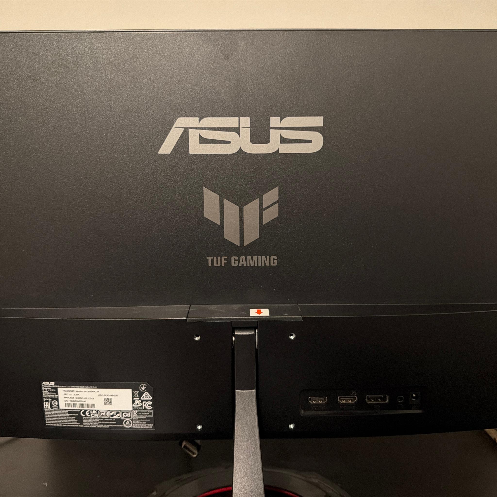 ASUS TUF GAMING MONITOR VG249Q3R 180HZ