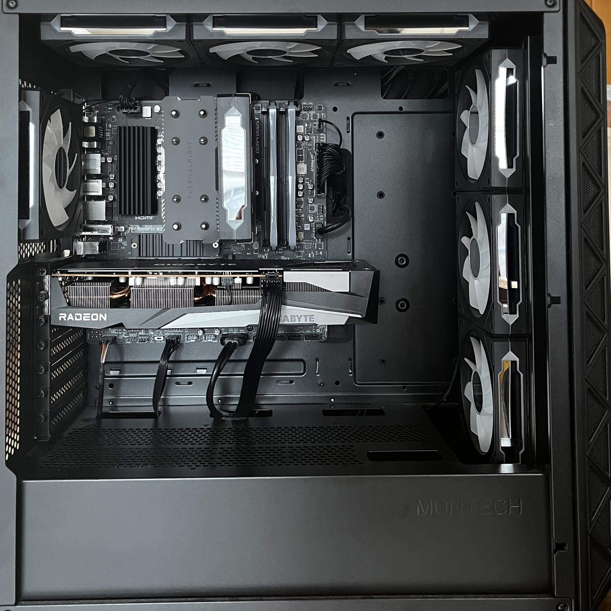 Brand New Gaming PC - R5 5600, RX 7600, 1TB M.2, 16GB DDR4 (READ DESC)