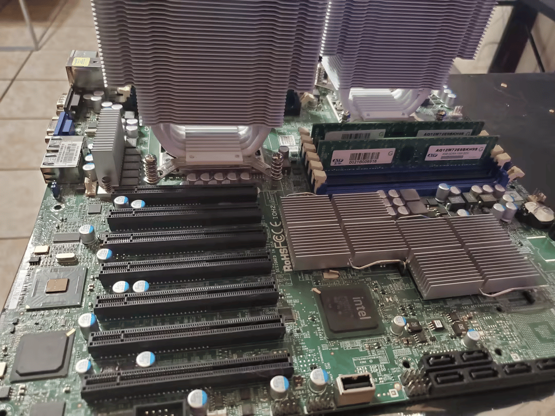 Supermicro X8DTH-IF-BM003 with CPU/RAM/HEATSINK