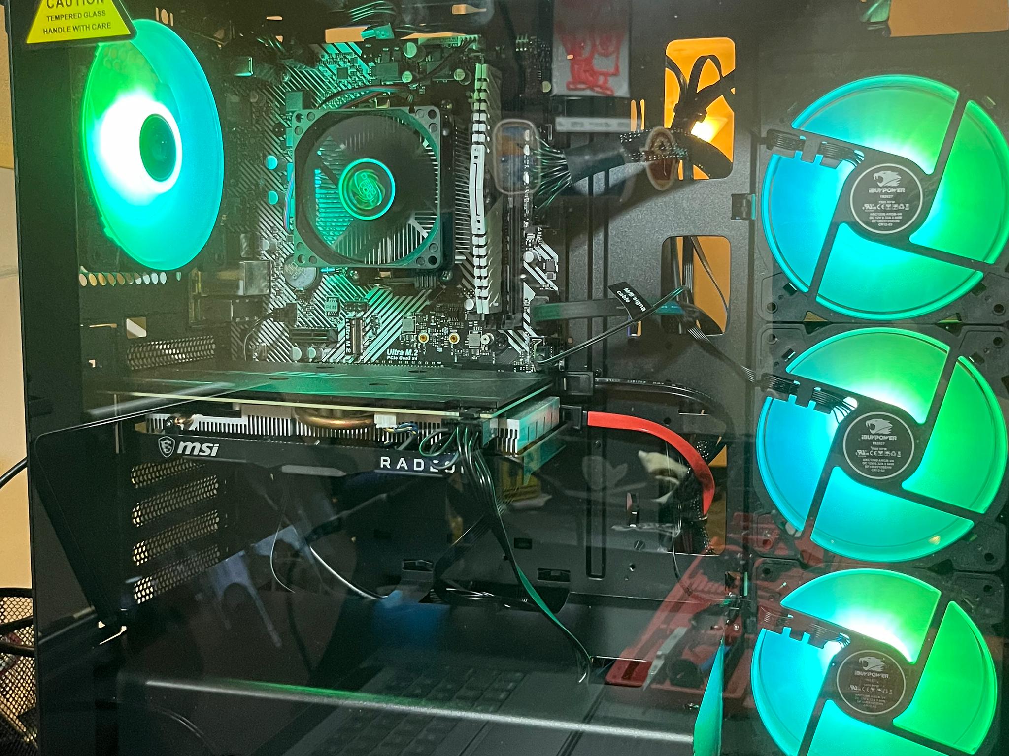 Great starter PC! Ryzen 3600 and 5500 xt