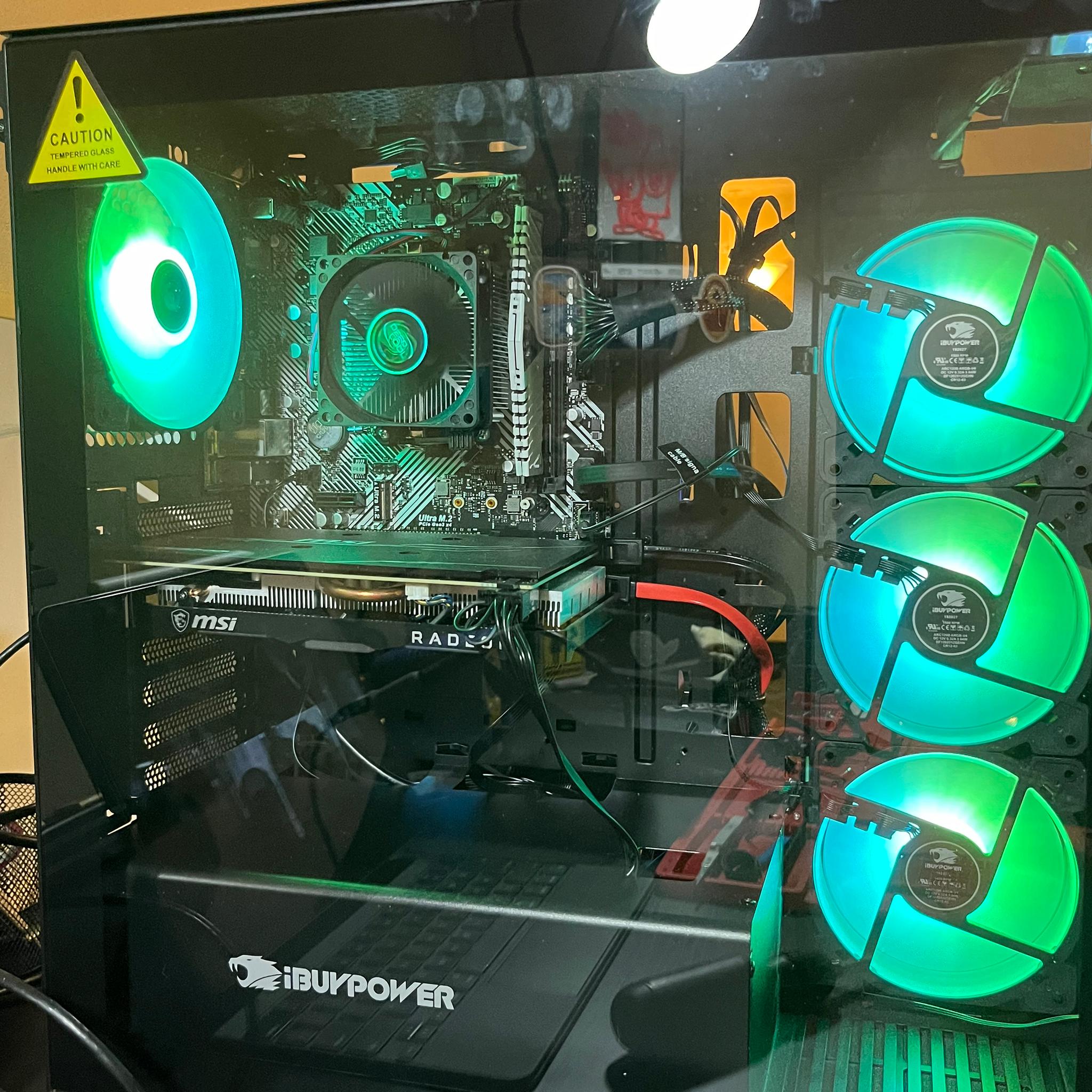 Great starter PC! Ryzen 3600 and 5500 xt