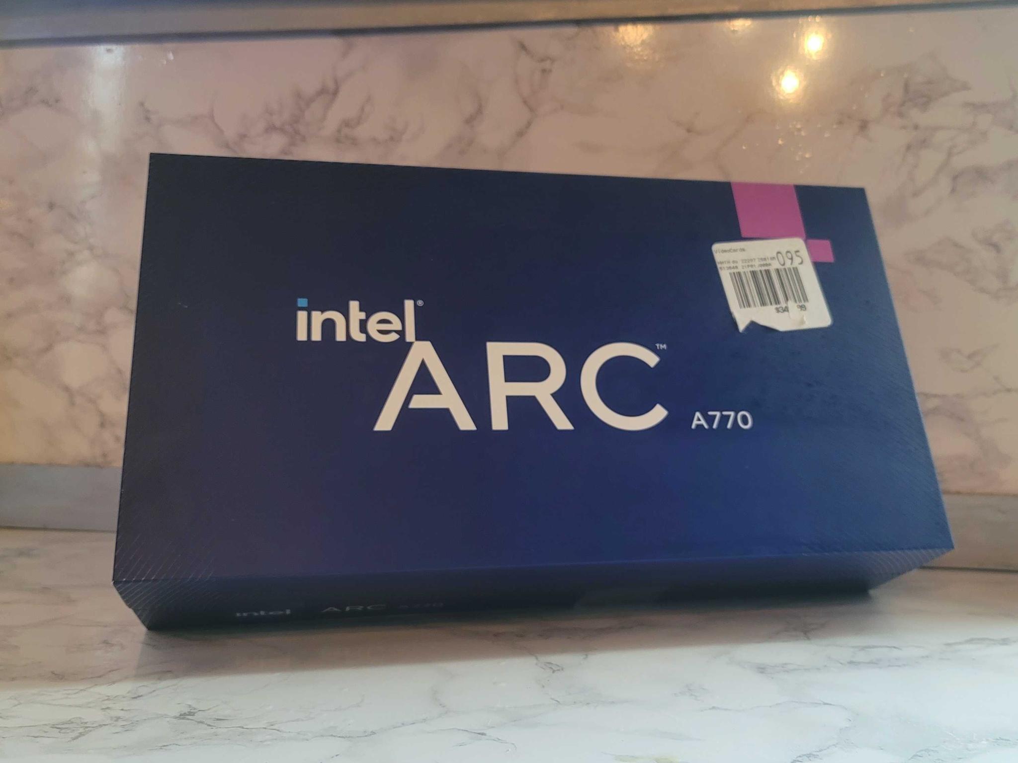 Intel Arc A770 Limited Edition Box (New Condition)