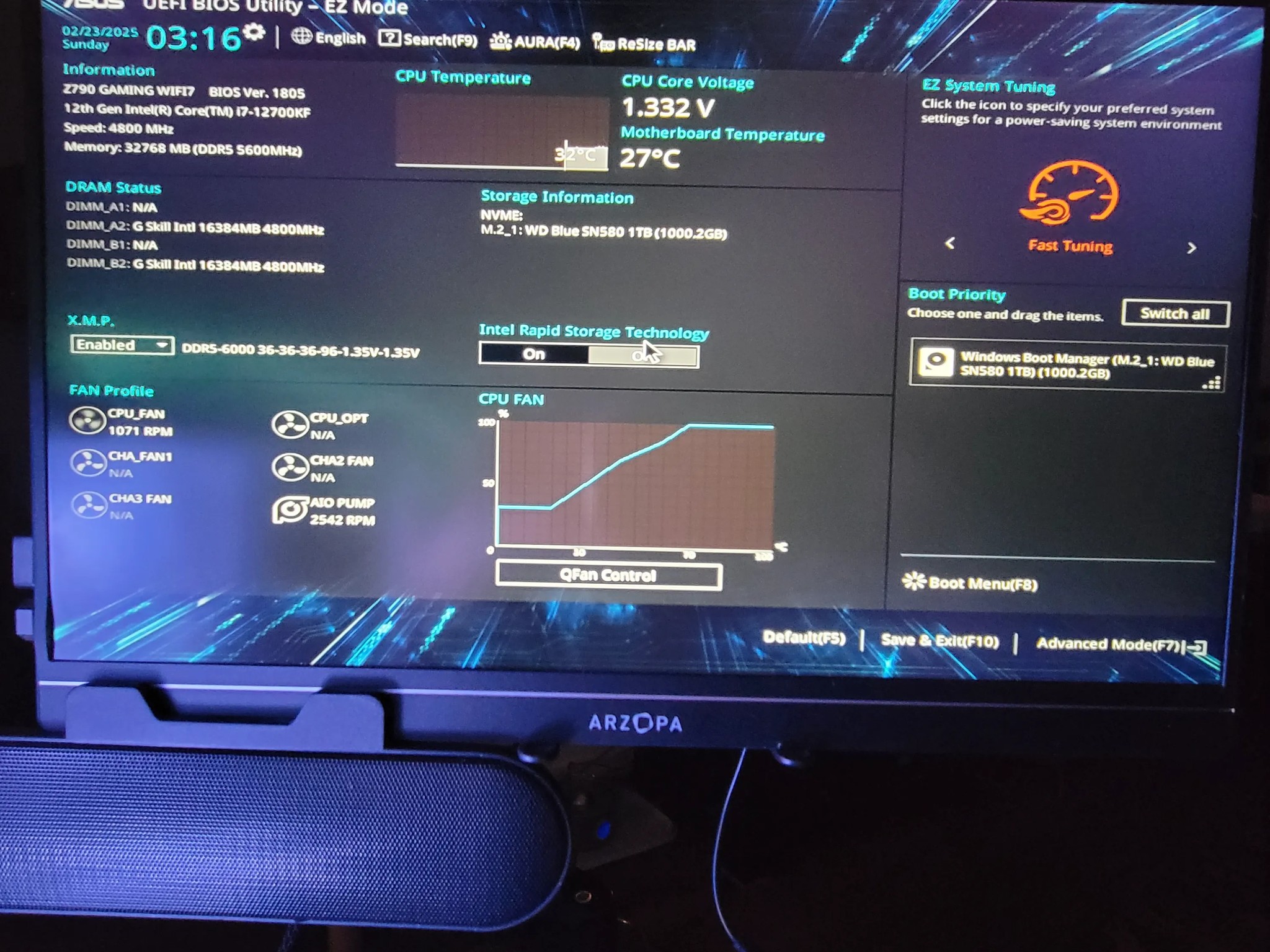🎉SUPER SALE🚀 Ultimate Gaming Build: Power & Performance 🚀 i7 12700KF, 1TB M.2, 32GB RAM, Arc B580