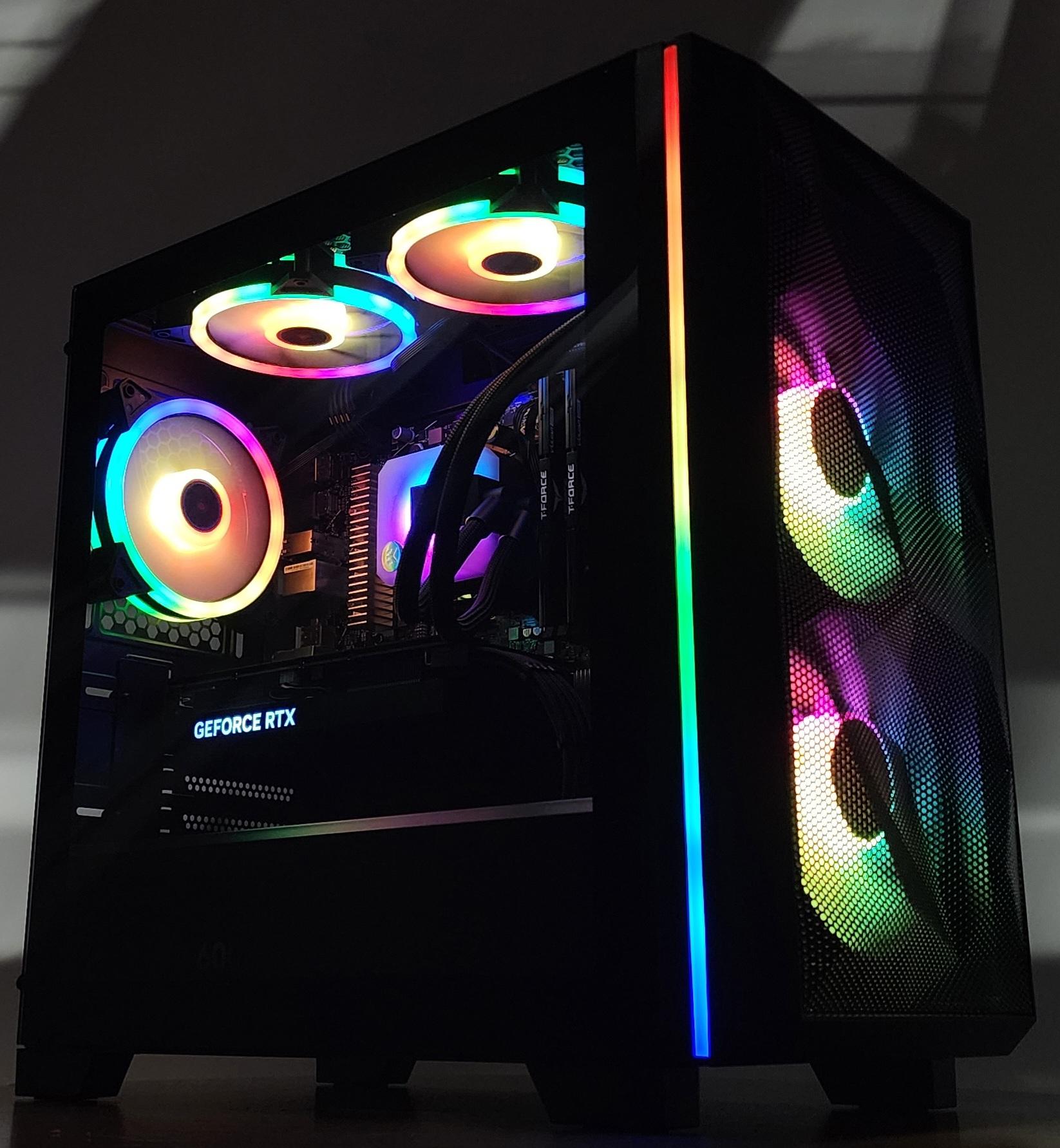 Gaming PC Ryzen 5 8500G 16GB RAM 1TB SSD RTX 4060 Ti 8GB Windows 11 Computer