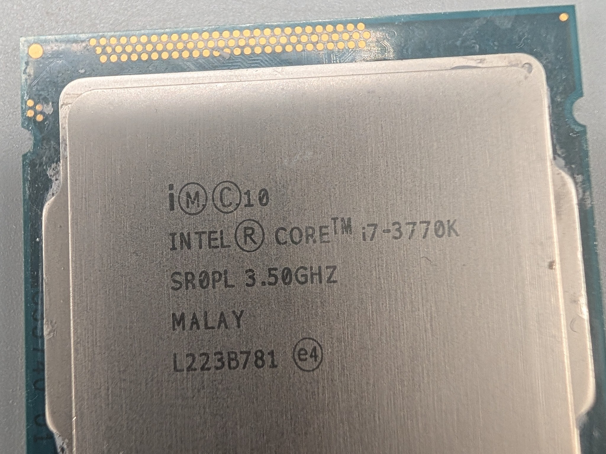 I7 3770K + 4GB DDR3 Combo