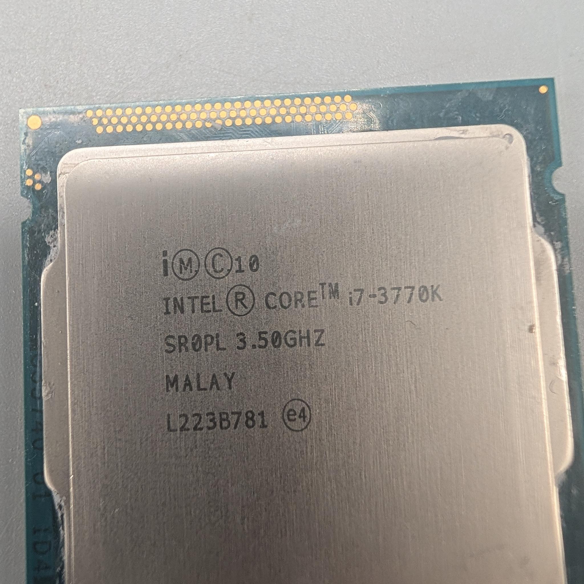 I7 3770K + 4GB DDR3 Combo