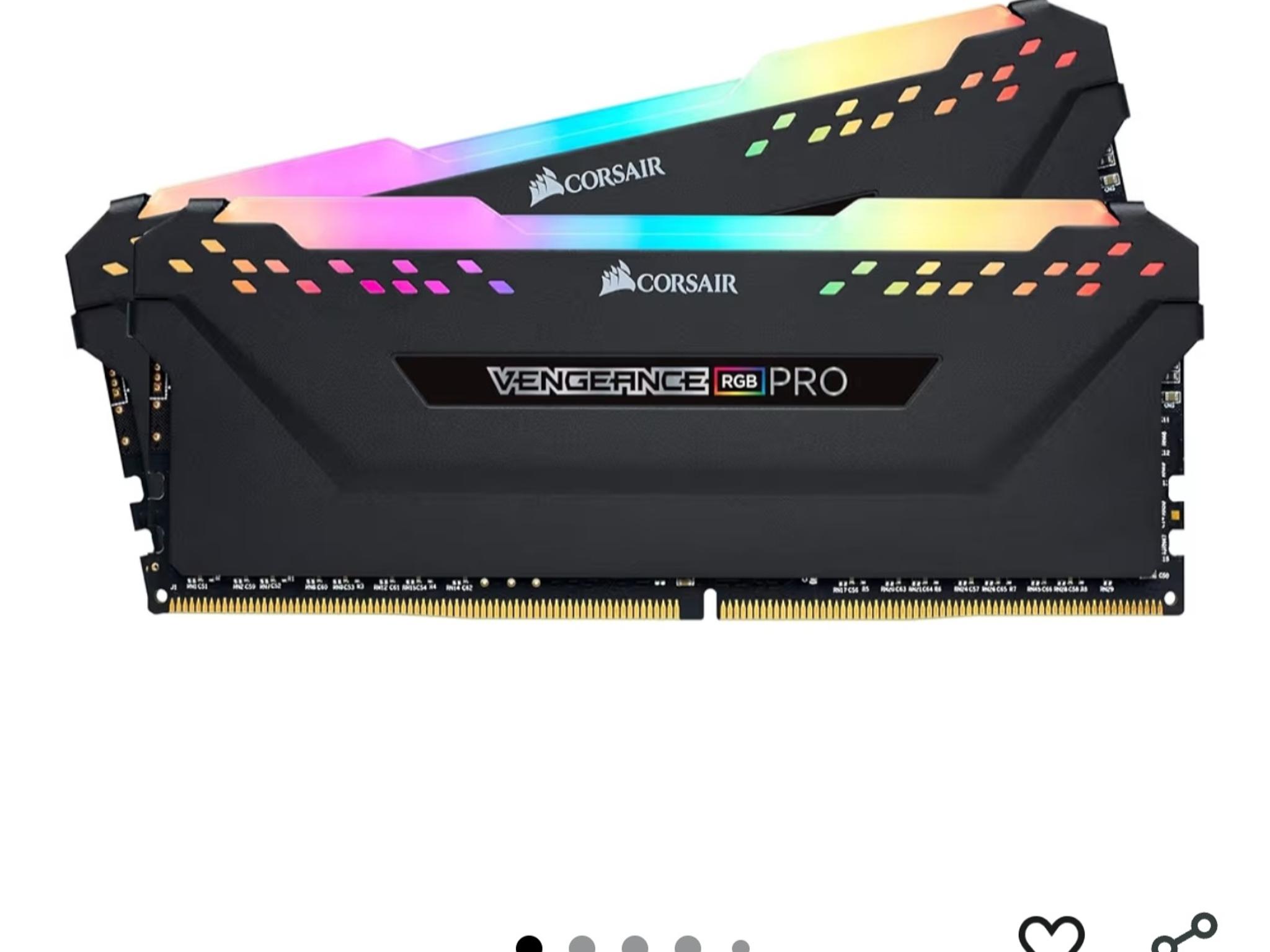Corsair Vengeance RGB Pro DDR4 32gb (2x16gb)