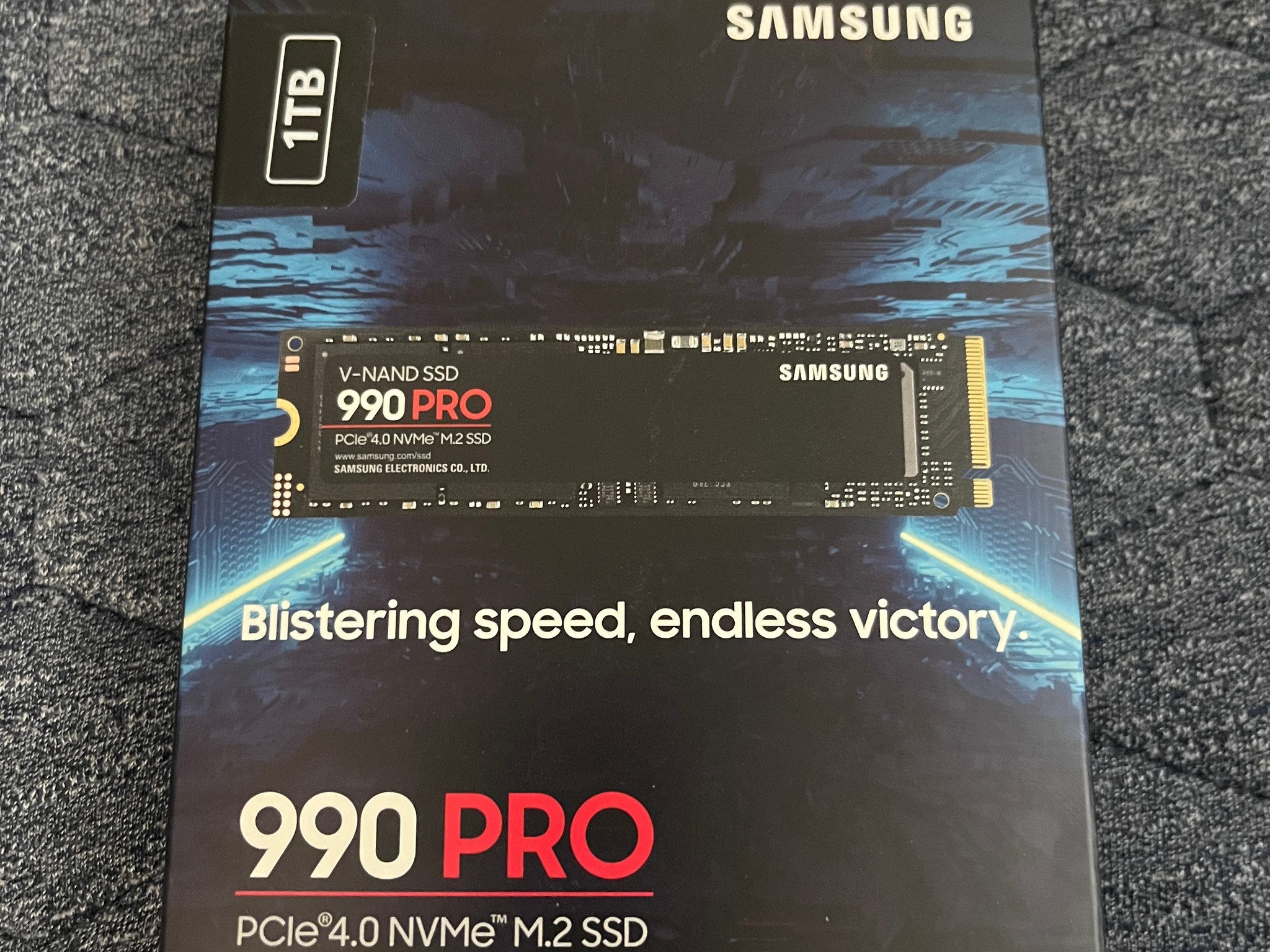 Samsung 990 PRO 1TB NVMe M.2 PCIe 4.0 SSD – New Sealed – No Heatsink