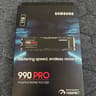 Samsung 990 PRO 1TB NVMe M.2 PCIe 4.0 SSD – New Sealed – No Heatsink