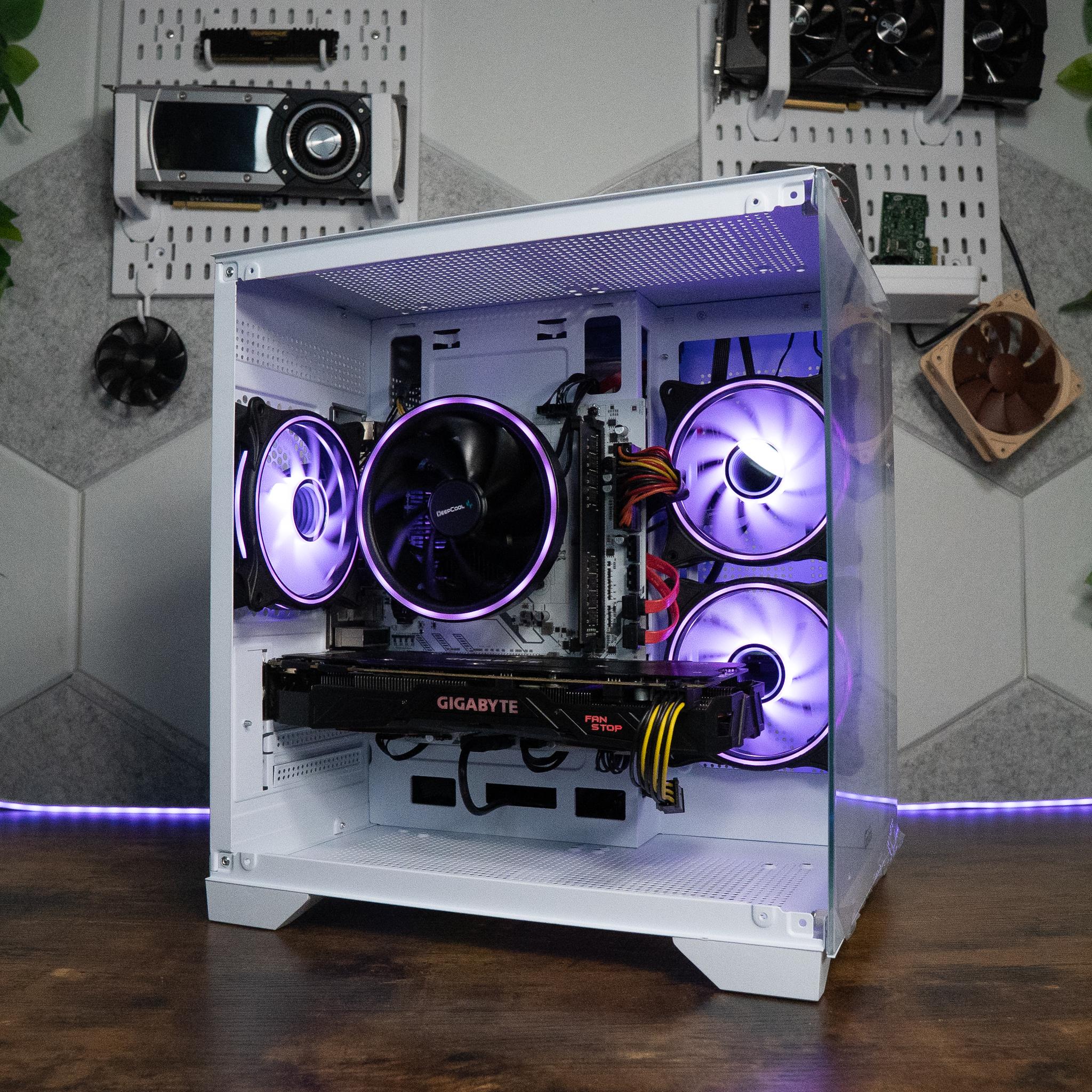 🌌🌠 BUDGET - BO6 Ready GAMING PC | GIGABYTE GTX 1080 8GB | RYZEN 5 1600X | 16GB DDR4 RAM | 1.25TB |