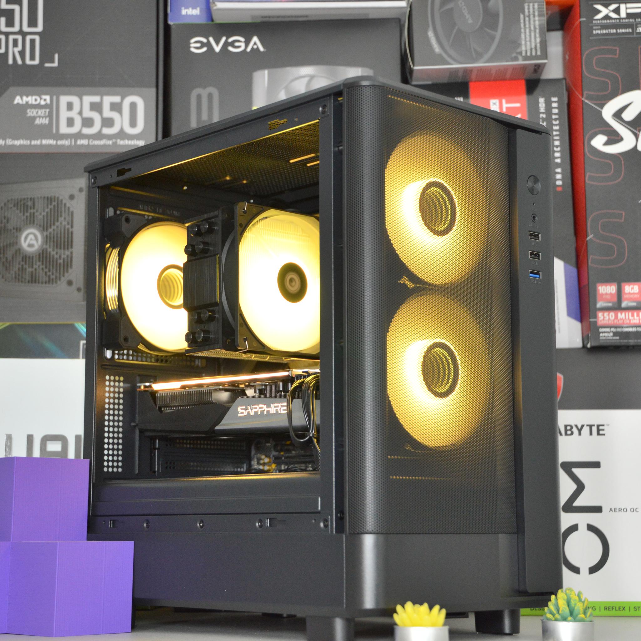 ⚫💸 | RX 5700XT 8GB | INTEL i7-8700 | 16GB DDR4 RAM | 1TB NVME SSD | Midnight Cash |