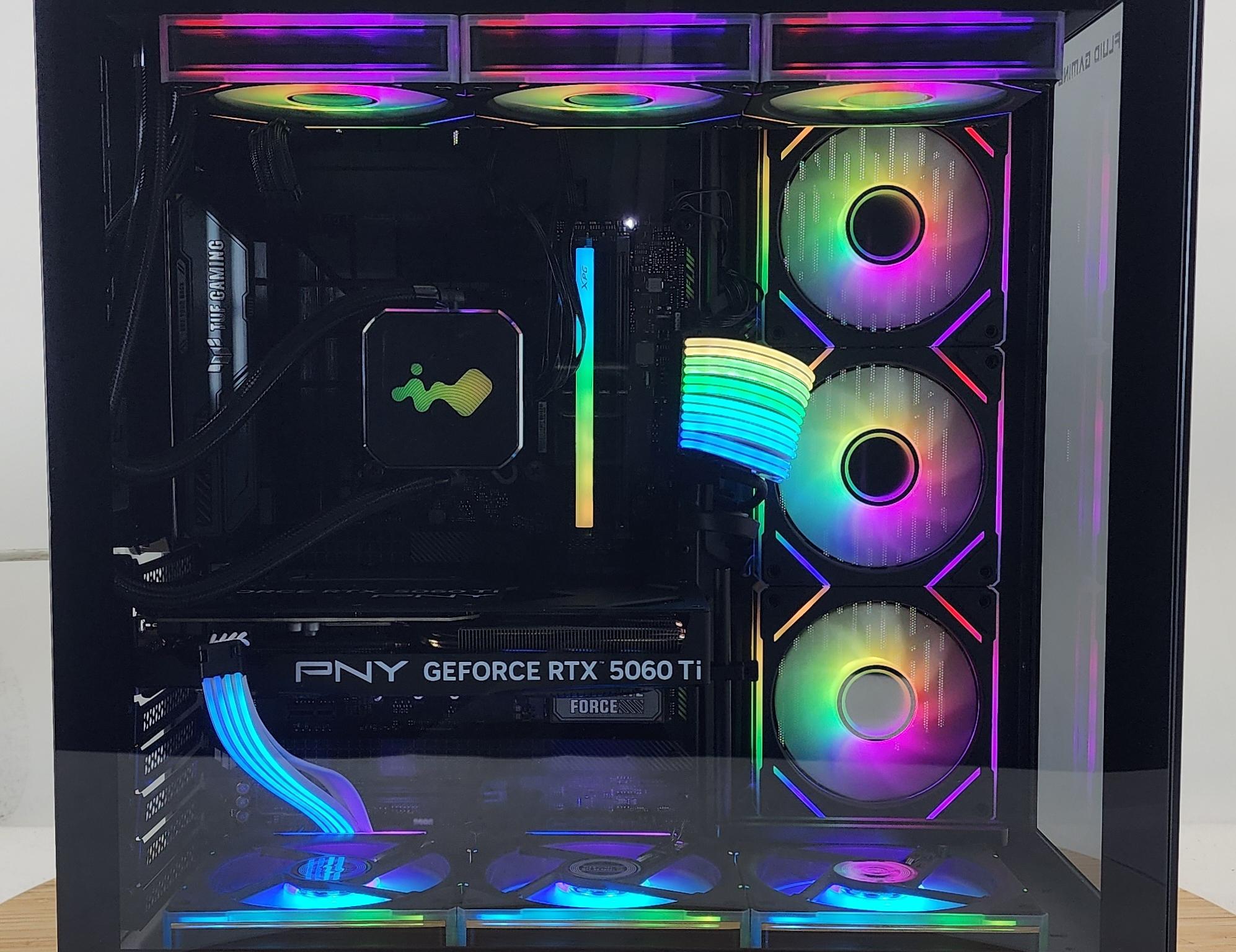 Gaming PC i7-14700KF 16GB RAM 1TB SSD RTX 5060 Ti 16GB Windows 11 Computer