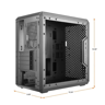 Cooler Master MasterBox Q300L MicroATX Mini Tower Case